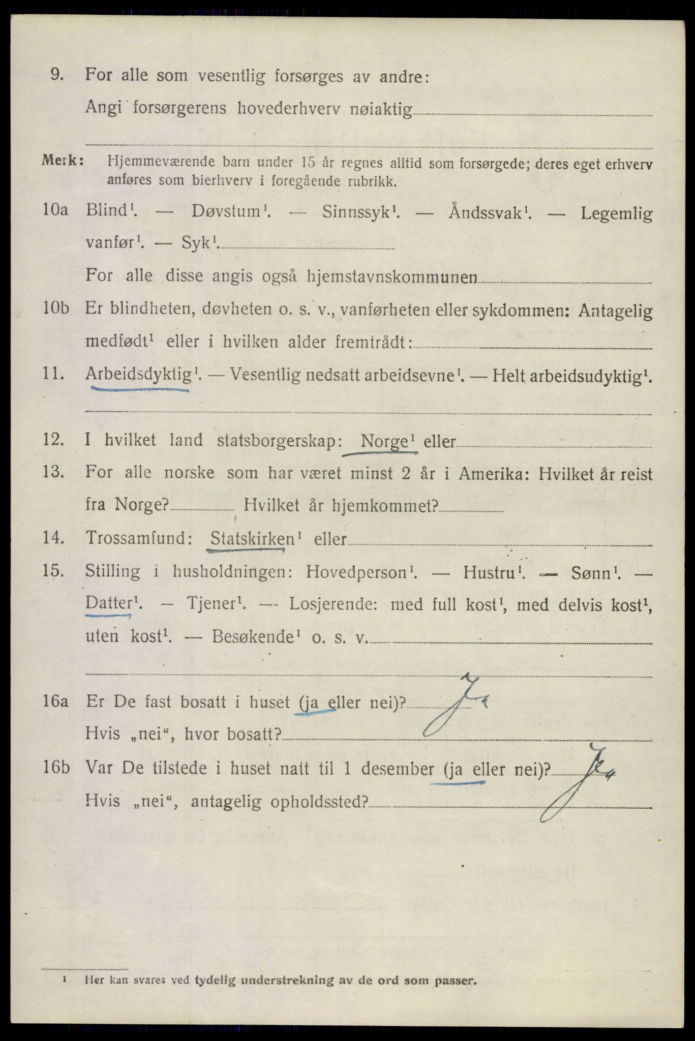 SAKO, 1920 census for Andebu, 1920, p. 2623
