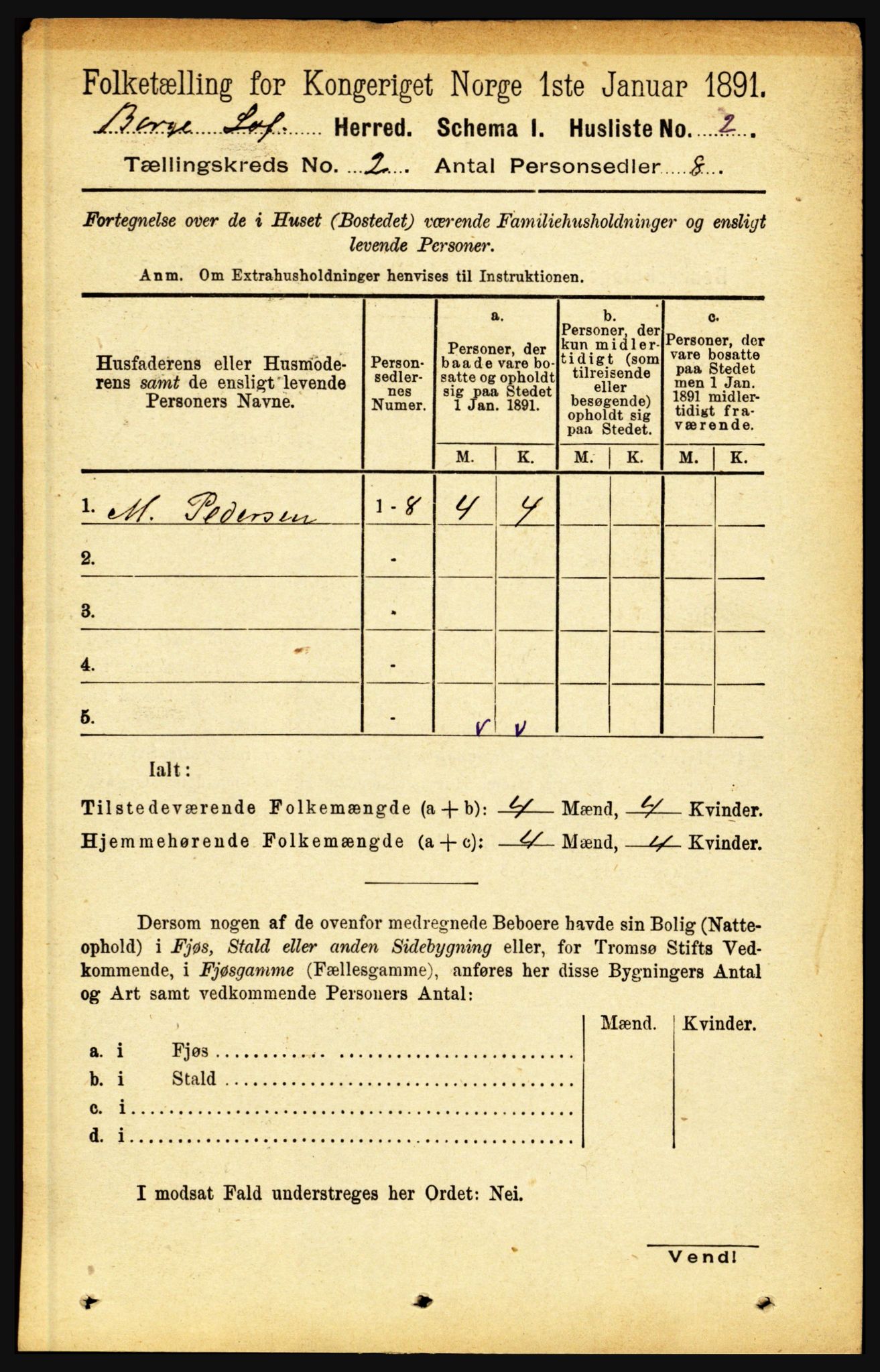 RA, 1891 census for 1862 Borge, 1891, p. 846