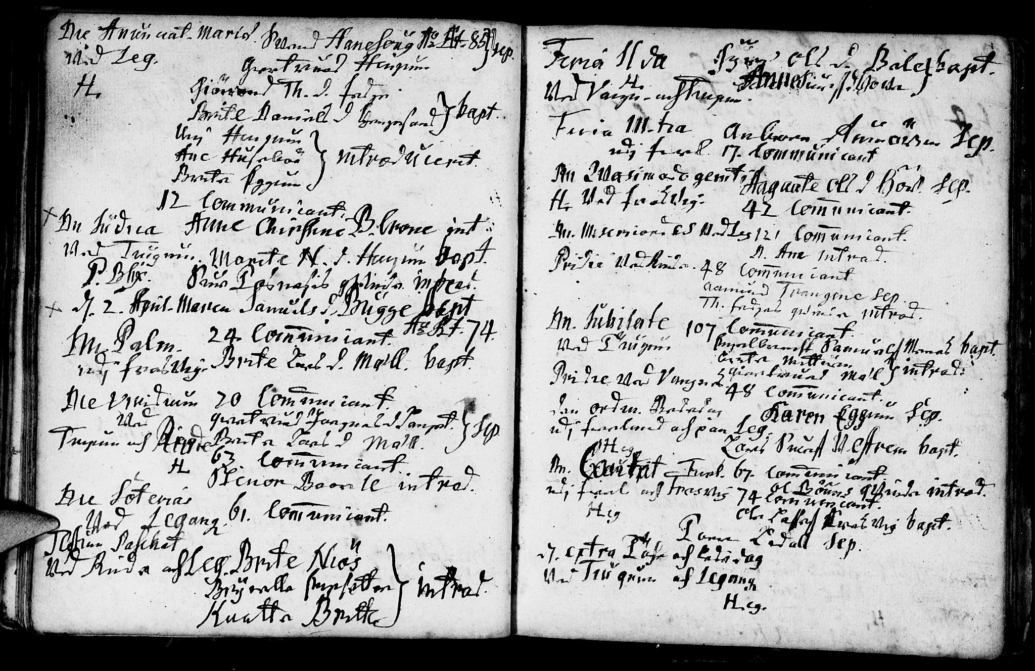 Leikanger sokneprestembete, AV/SAB-A-81001/H/Haa/Haaa/L0001: Parish register (official) no. A 1, 1690-1734, p. 121