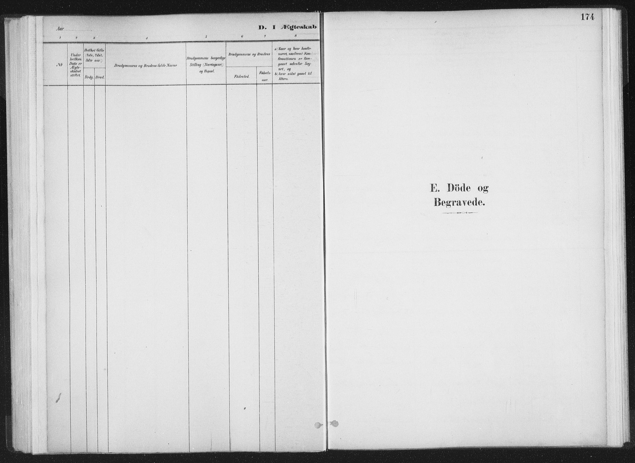 Ministerialprotokoller, klokkerbøker og fødselsregistre - Møre og Romsdal, SAT/A-1454/564/L0740: Parish register (official) no. 564A01, 1880-1899, p. 174