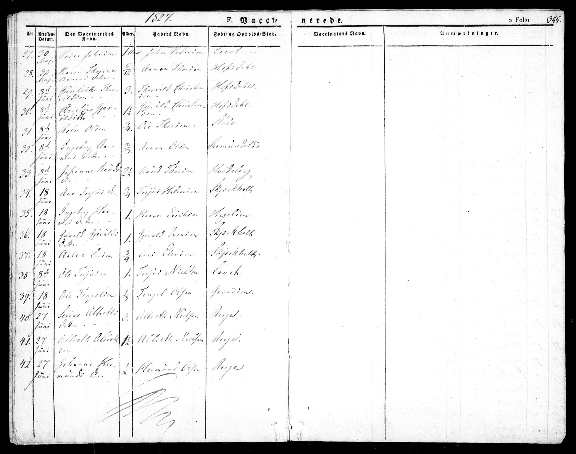 Holt sokneprestkontor, AV/SAK-1111-0021/F/Fa/L0006: Parish register (official) no. A 6, 1820-1835, p. 355