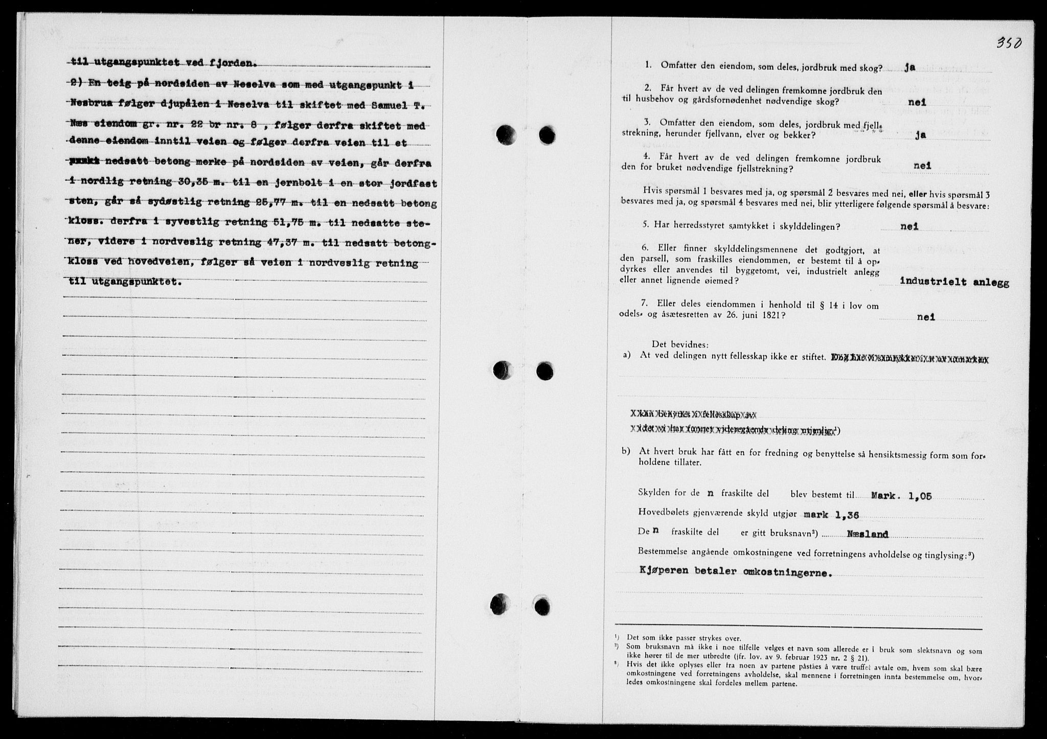 Ryfylke tingrett, SAST/A-100055/001/II/IIB/L0085: Mortgage book no. 64, 1941-1941, Diary no: : 1000/1941