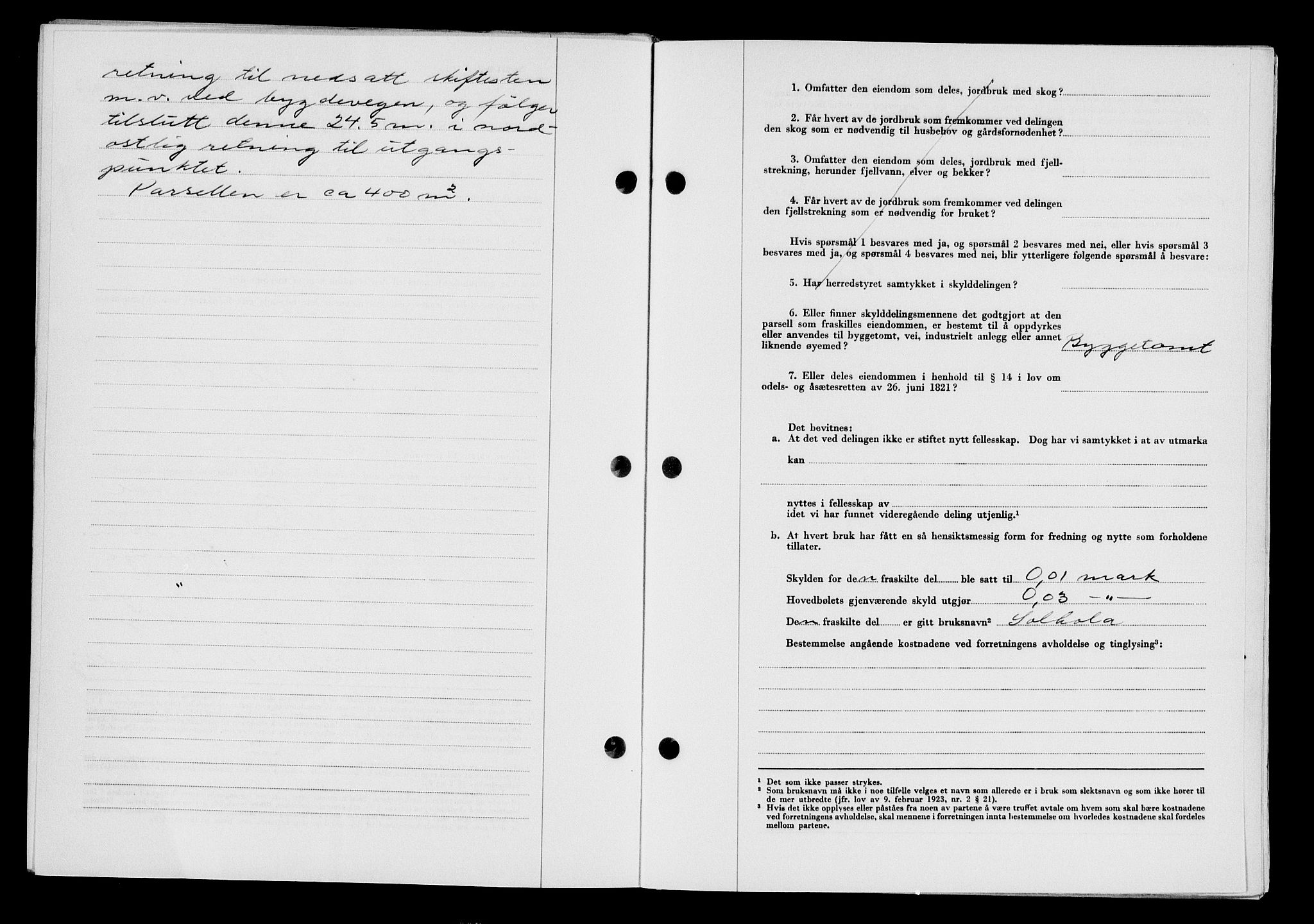 Karmsund sorenskriveri, SAST/A-100311/01/II/IIB/L0125: Mortgage book no. 105A, 1957-1957, Diary no: : 2074/1957