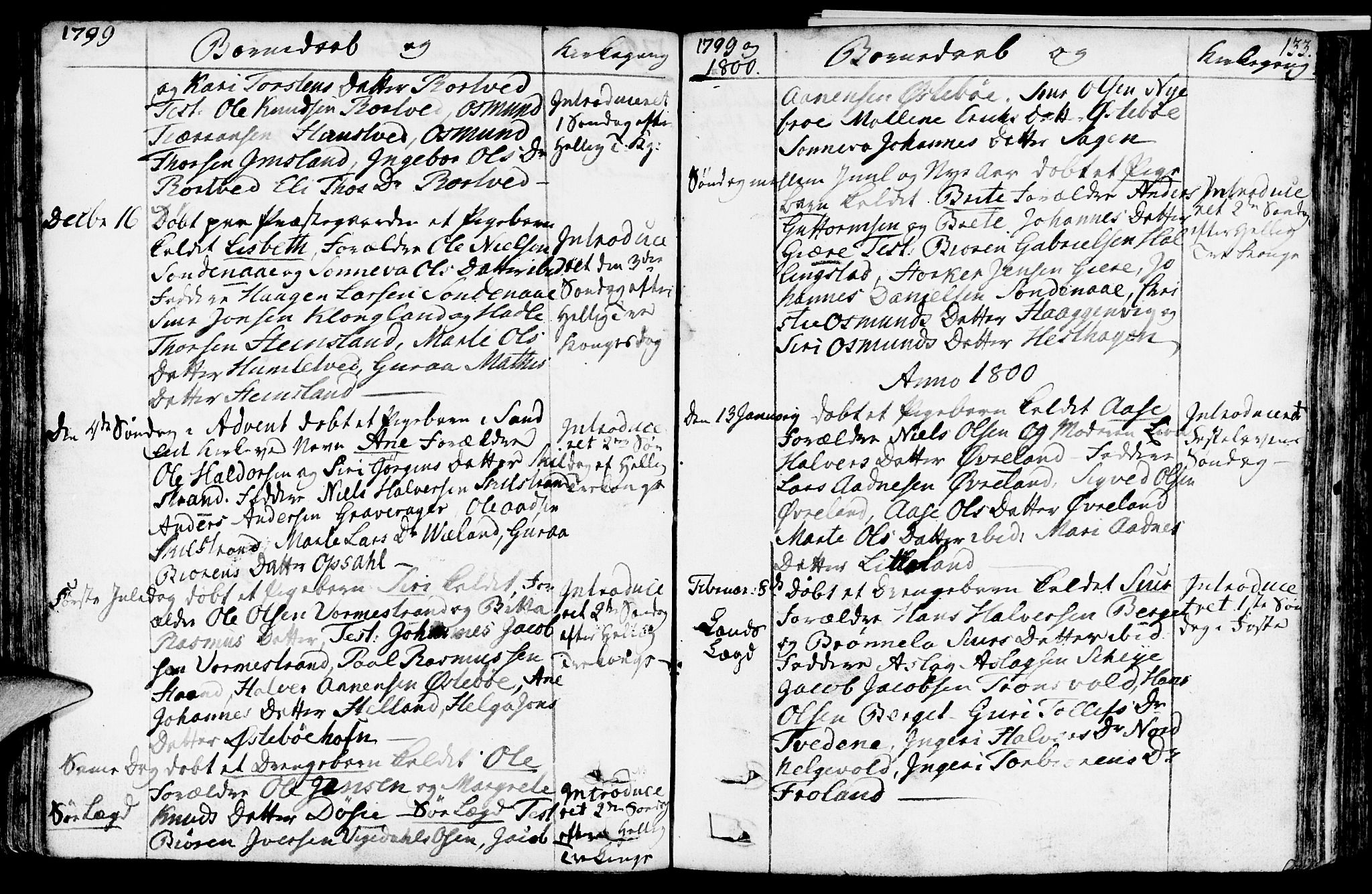 Vikedal sokneprestkontor, SAST/A-101840/01/IV: Parish register (official) no. A 2, 1779-1817, p. 133