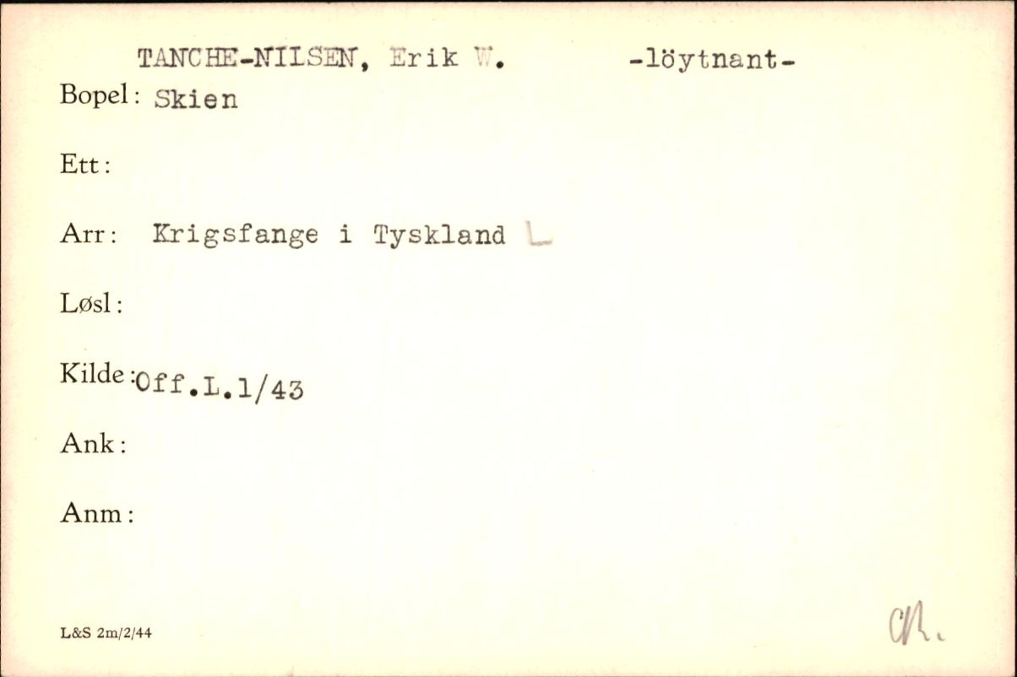 Forsvaret, Forsvarets krigshistoriske avdeling, AV/RA-RAFA-2017/Y/Yf/L0200: II-C-11-2102  -  Norske krigsfanger i Tyskland, 1940-1945, p. 1042