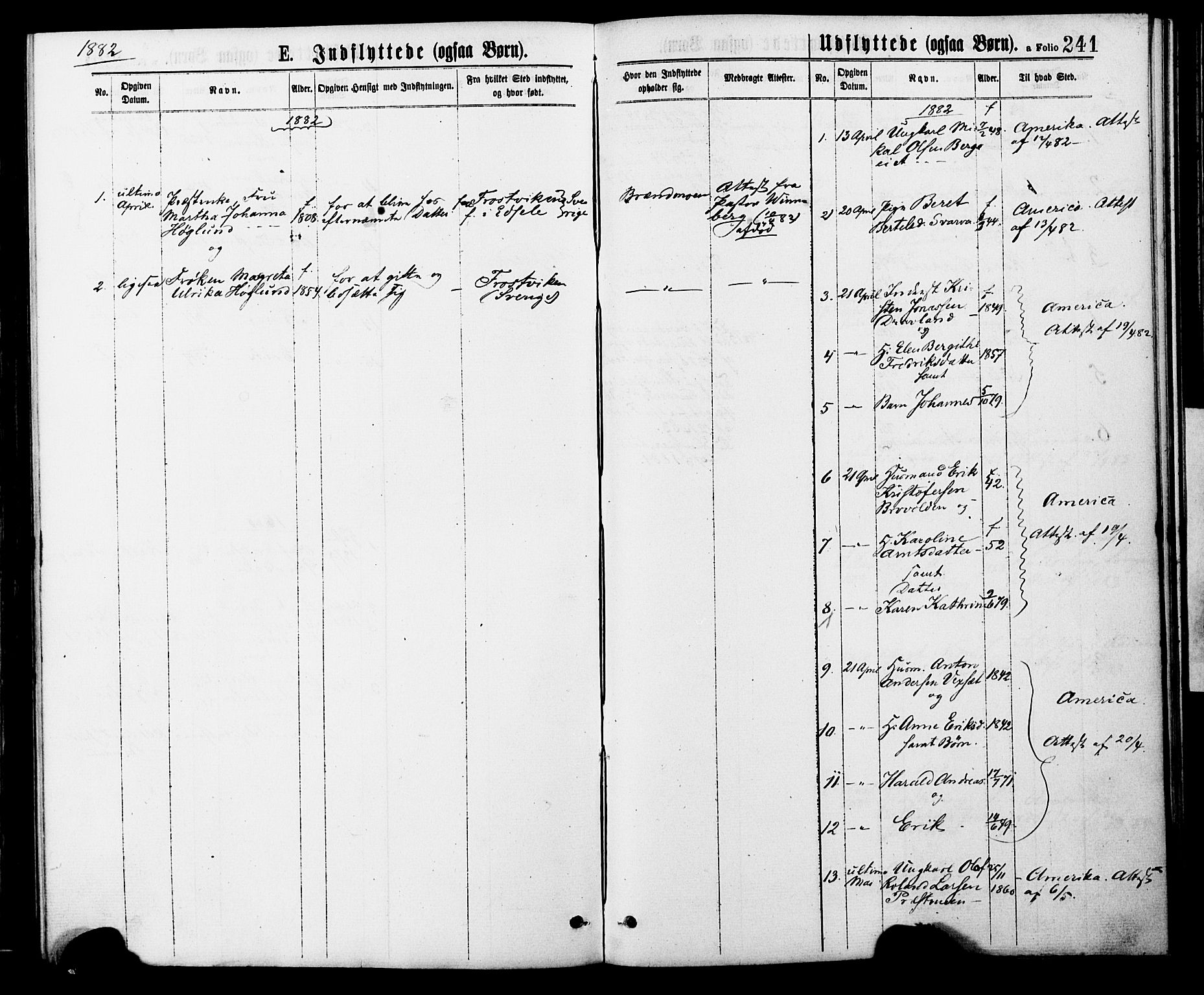 Ministerialprotokoller, klokkerbøker og fødselsregistre - Nord-Trøndelag, SAT/A-1458/749/L0473: Parish register (official) no. 749A07, 1873-1887, p. 241