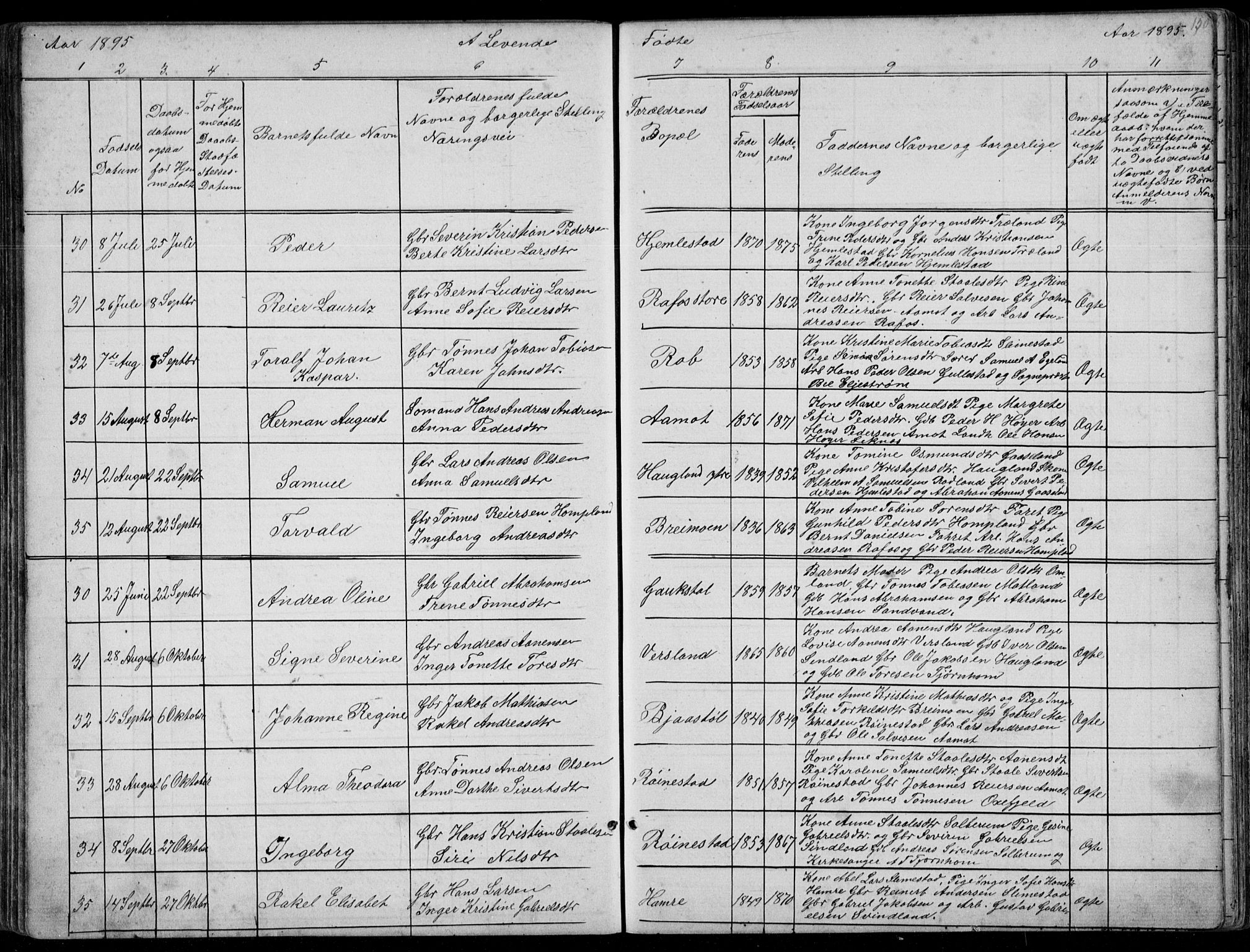 Kvinesdal sokneprestkontor, AV/SAK-1111-0026/F/Fb/Fbb/L0002: Parish register (copy) no. B 2, 1873-1897, p. 150