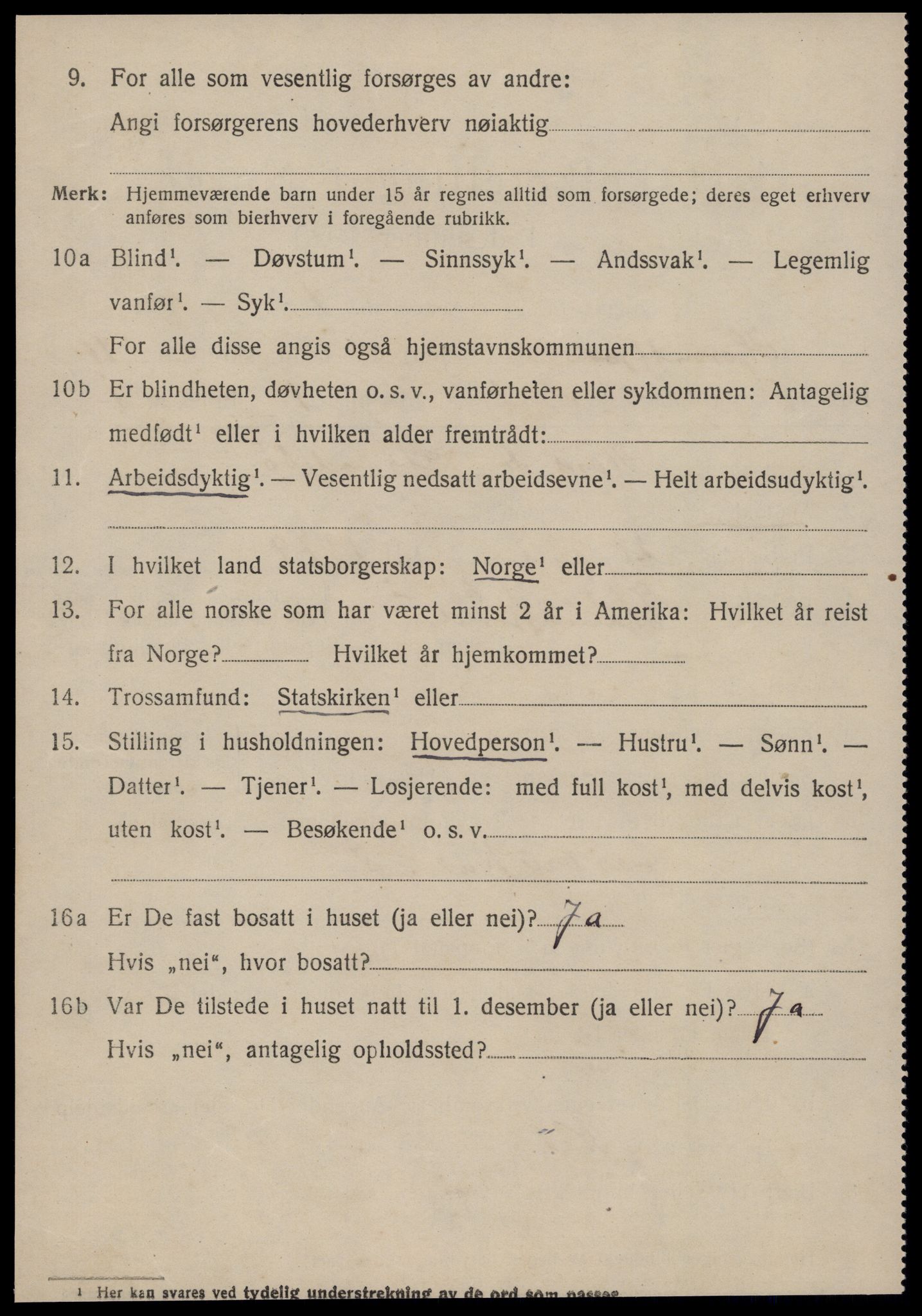 SAT, 1920 census for Hjørundfjord, 1920, p. 4156