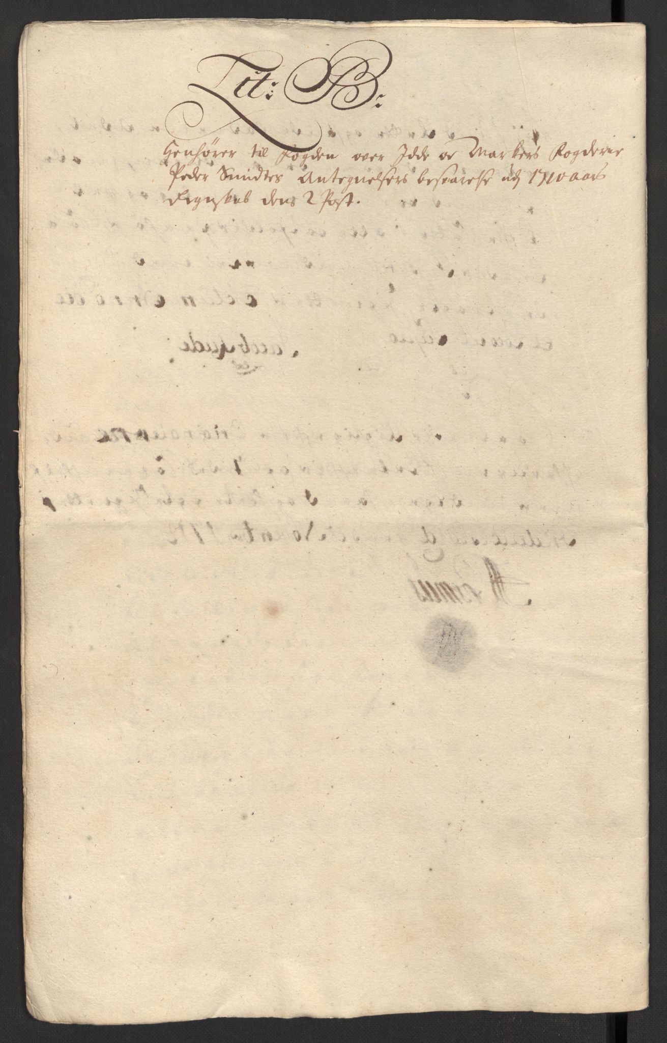 Rentekammeret inntil 1814, Reviderte regnskaper, Fogderegnskap, AV/RA-EA-4092/R01/L0019: Fogderegnskap Idd og Marker, 1710, p. 159