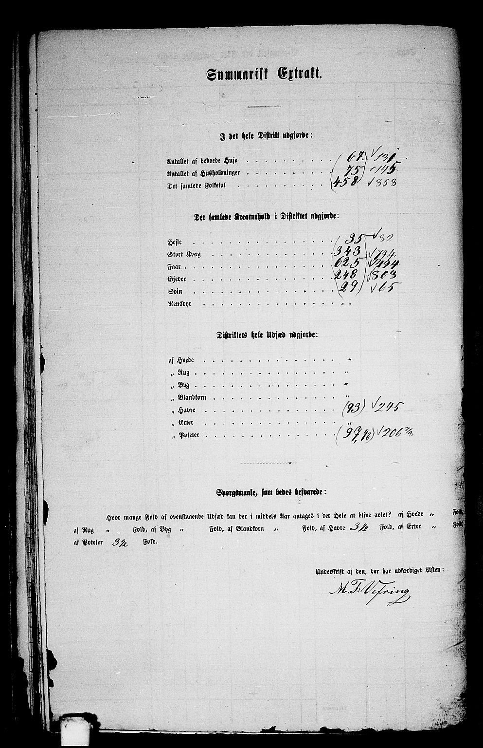 RA, 1865 census for Kinn, 1865, p. 92