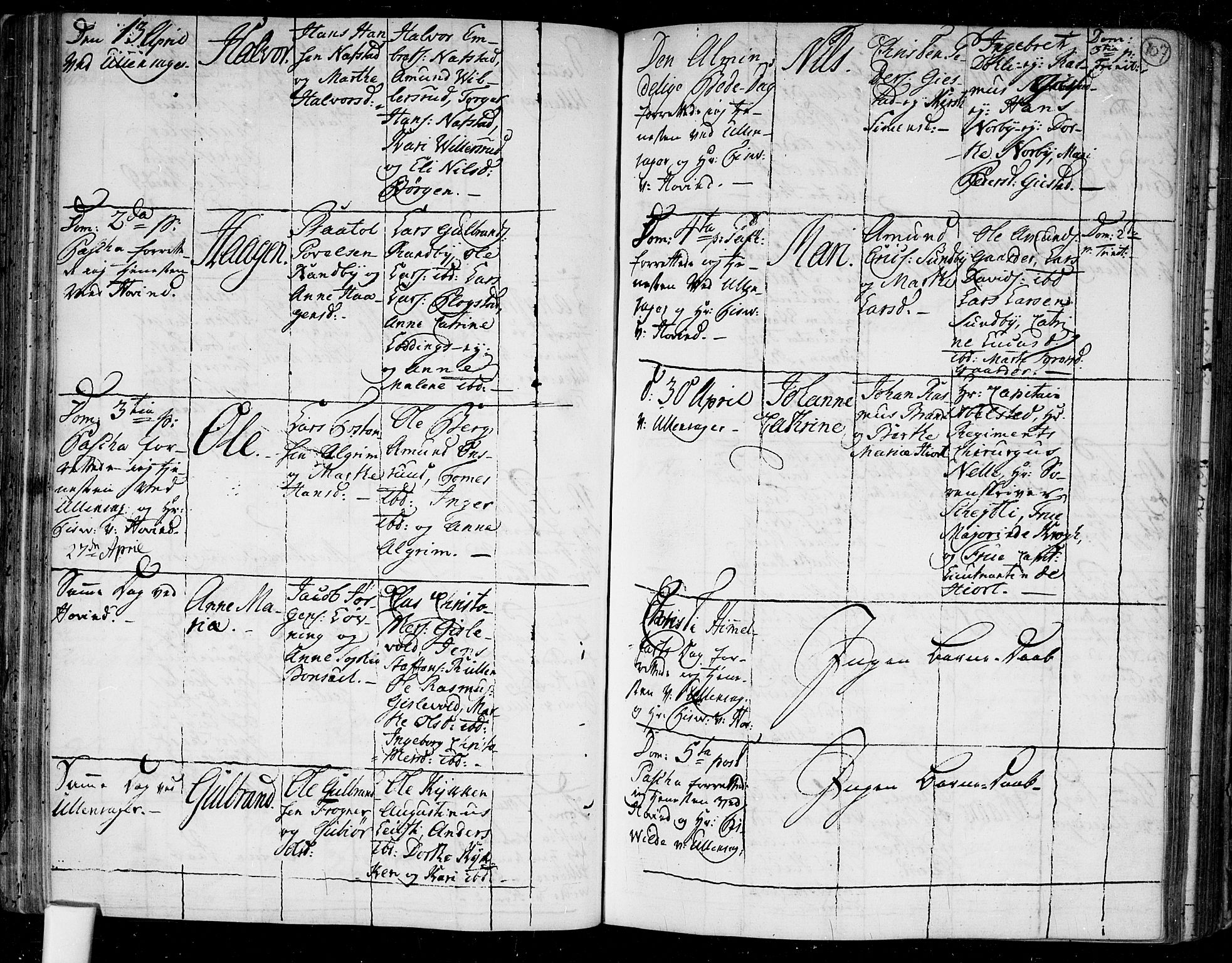 Ullensaker prestekontor Kirkebøker, AV/SAO-A-10236a/F/Fa/L0006: Parish register (official) no. I 6, 1762-1785, p. 107