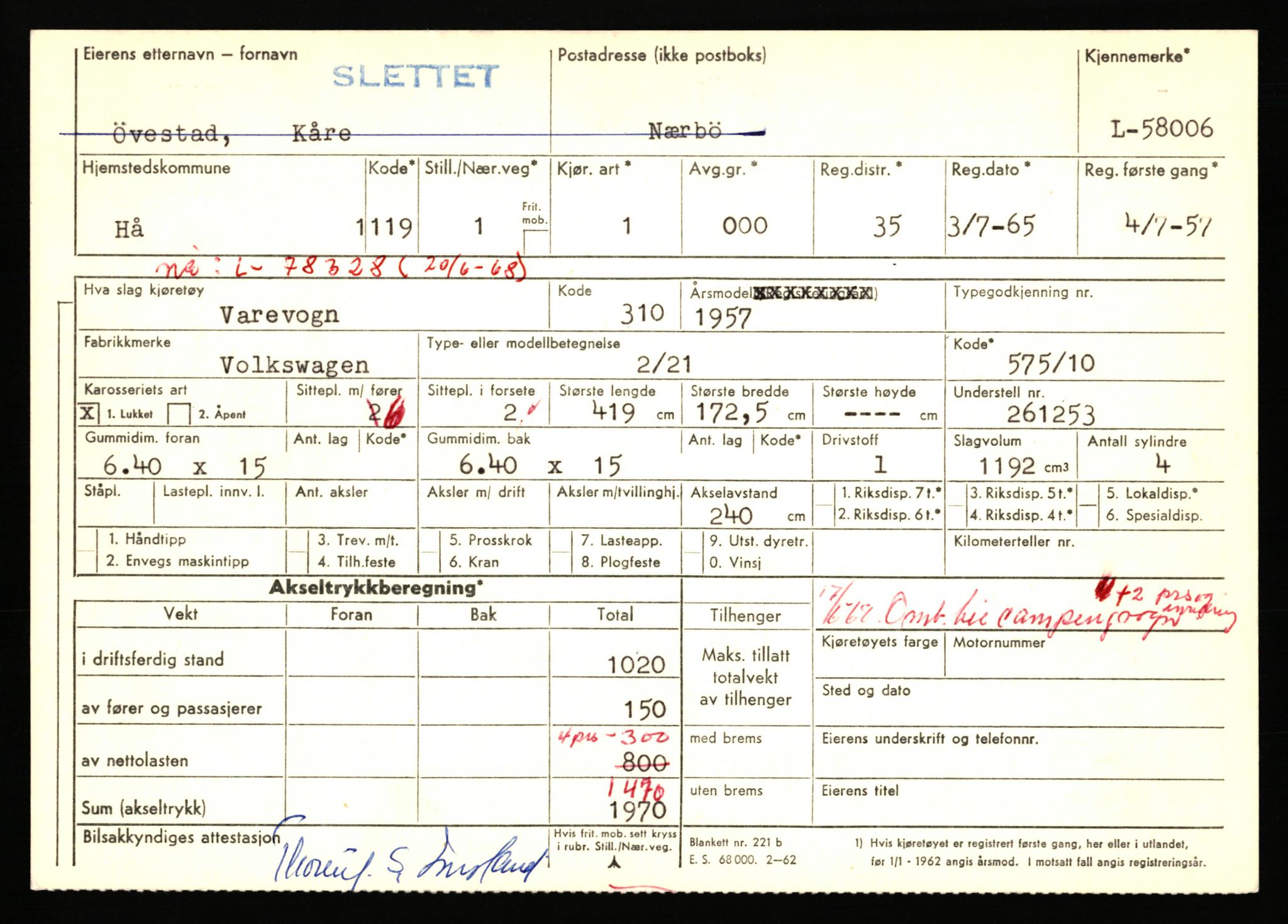 Stavanger trafikkstasjon, AV/SAST-A-101942/0/F/L0058: L-58000 - L-59999, 1930-1971, p. 15