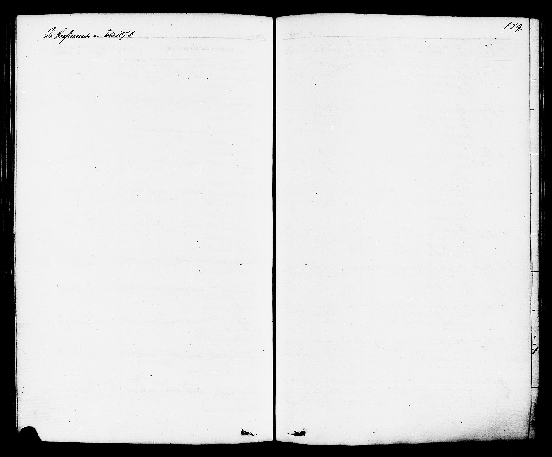 Brevik kirkebøker, SAKO/A-255/F/Fa/L0006: Parish register (official) no. 6, 1866-1881, p. 179