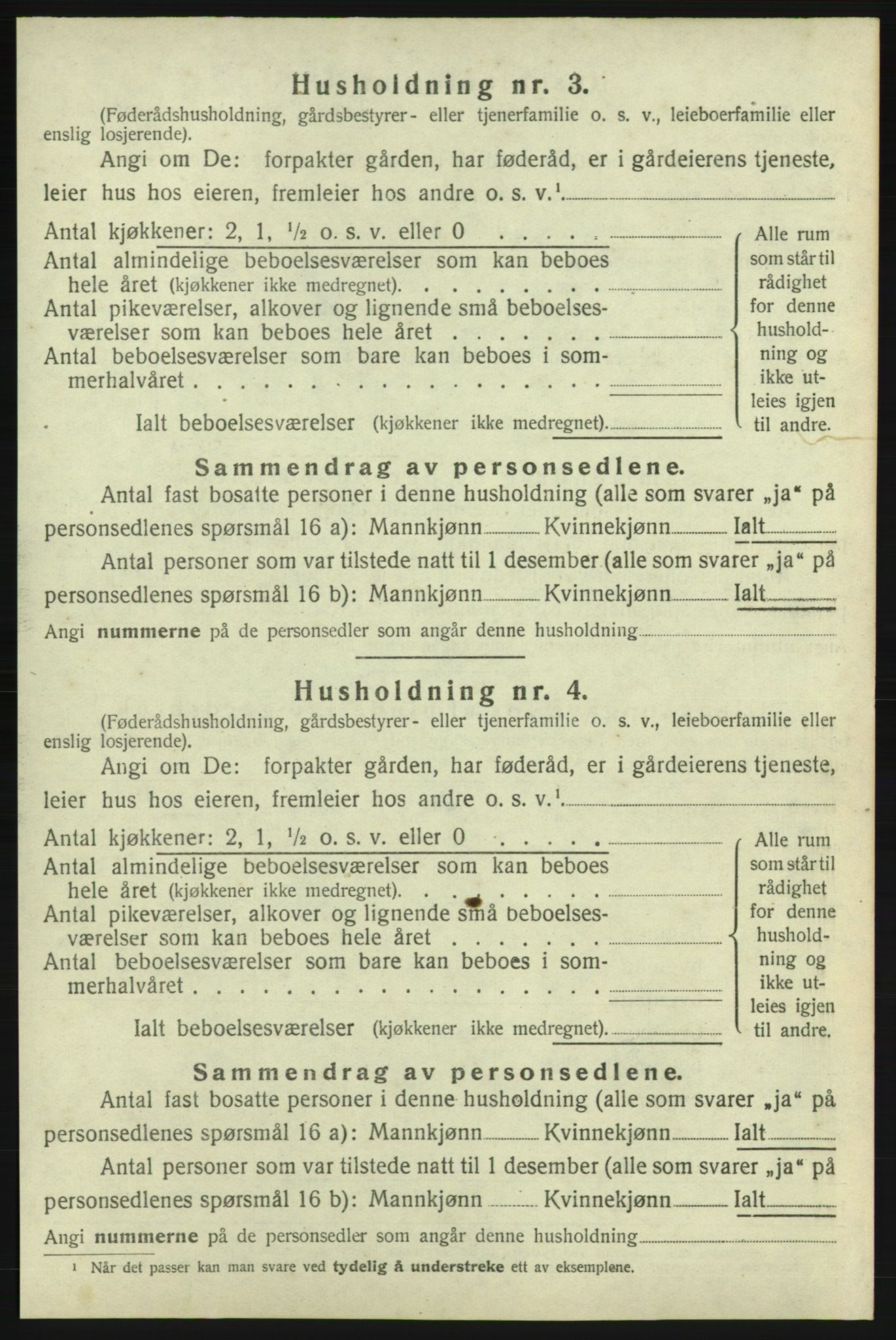 SAB, 1920 census for Skånevik, 1920, p. 1614