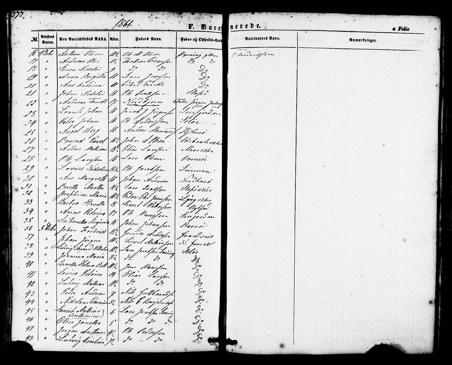 Ministerialprotokoller, klokkerbøker og fødselsregistre - Nordland, AV/SAT-A-1459/830/L0448: Parish register (official) no. 830A12, 1855-1878, p. 333