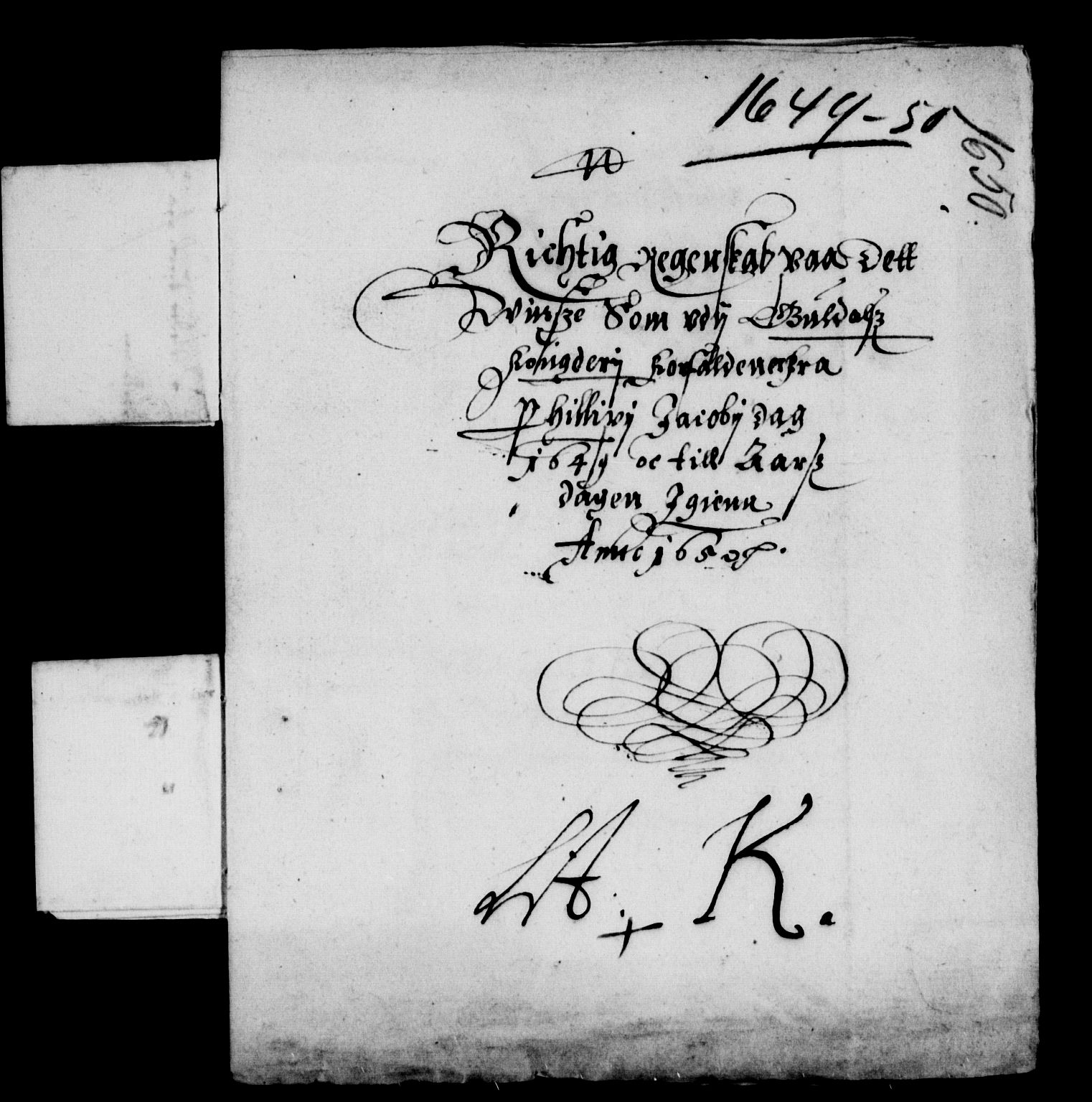 Rentekammeret inntil 1814, Reviderte regnskaper, Lensregnskaper, AV/RA-EA-5023/R/Rb/Rbw/L0095: Trondheim len, 1649-1650