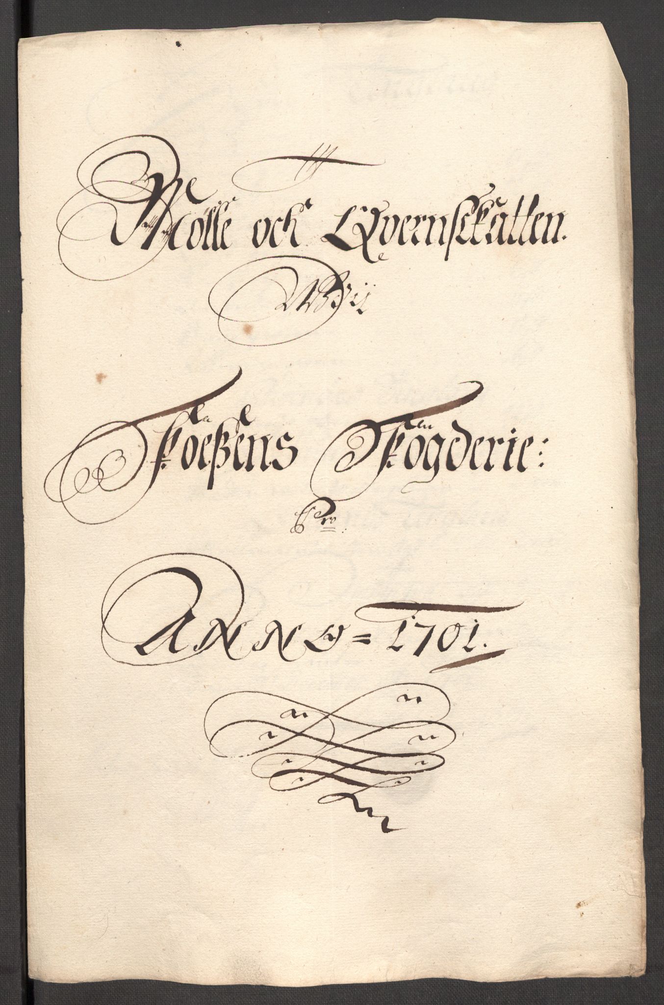 Rentekammeret inntil 1814, Reviderte regnskaper, Fogderegnskap, RA/EA-4092/R57/L3854: Fogderegnskap Fosen, 1700-1701, p. 359