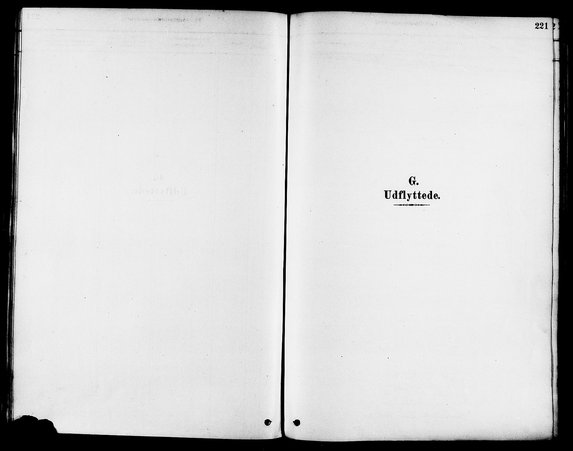 Haugesund sokneprestkontor, SAST/A -101863/H/Ha/Haa/L0003: Parish register (official) no. A 3, 1885-1890, p. 221