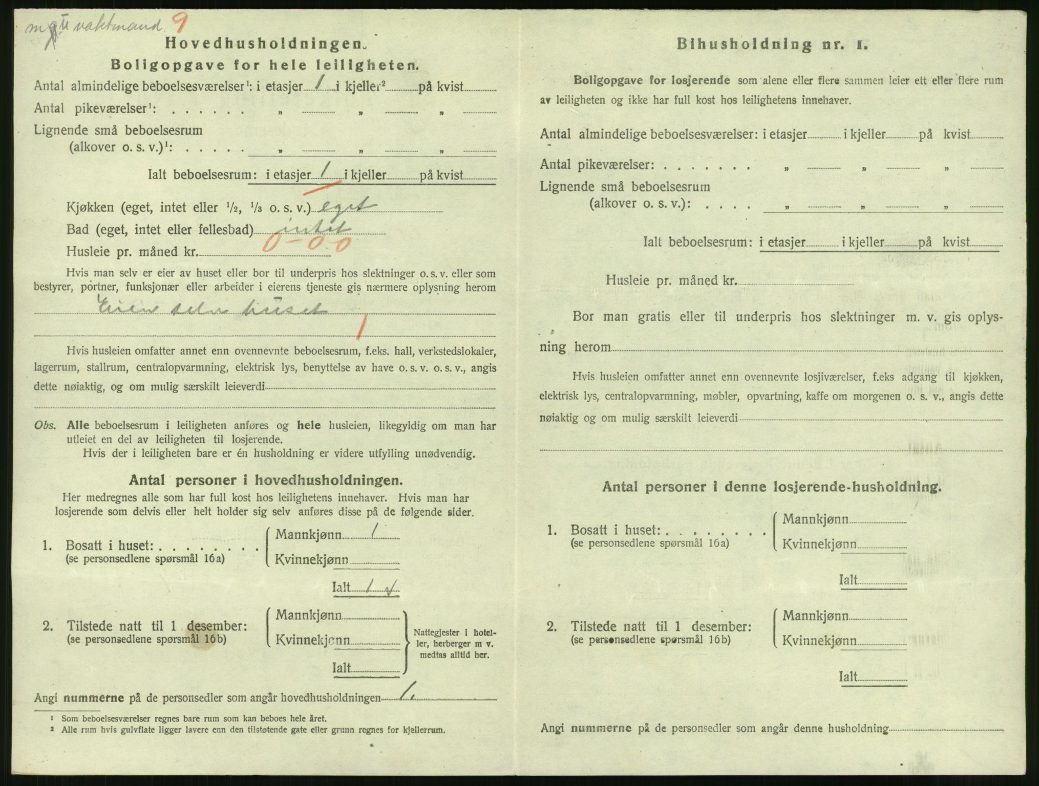 SAT, 1920 census for Narvik, 1920, p. 3973