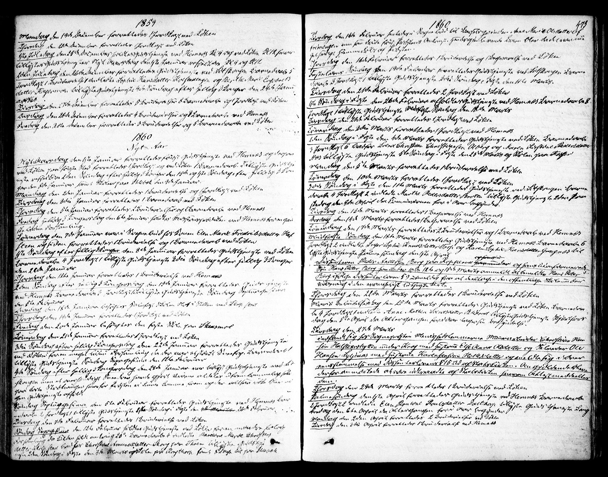 Høland prestekontor Kirkebøker, AV/SAO-A-10346a/F/Fa/L0010: Parish register (official) no. I 10, 1854-1861, p. 473