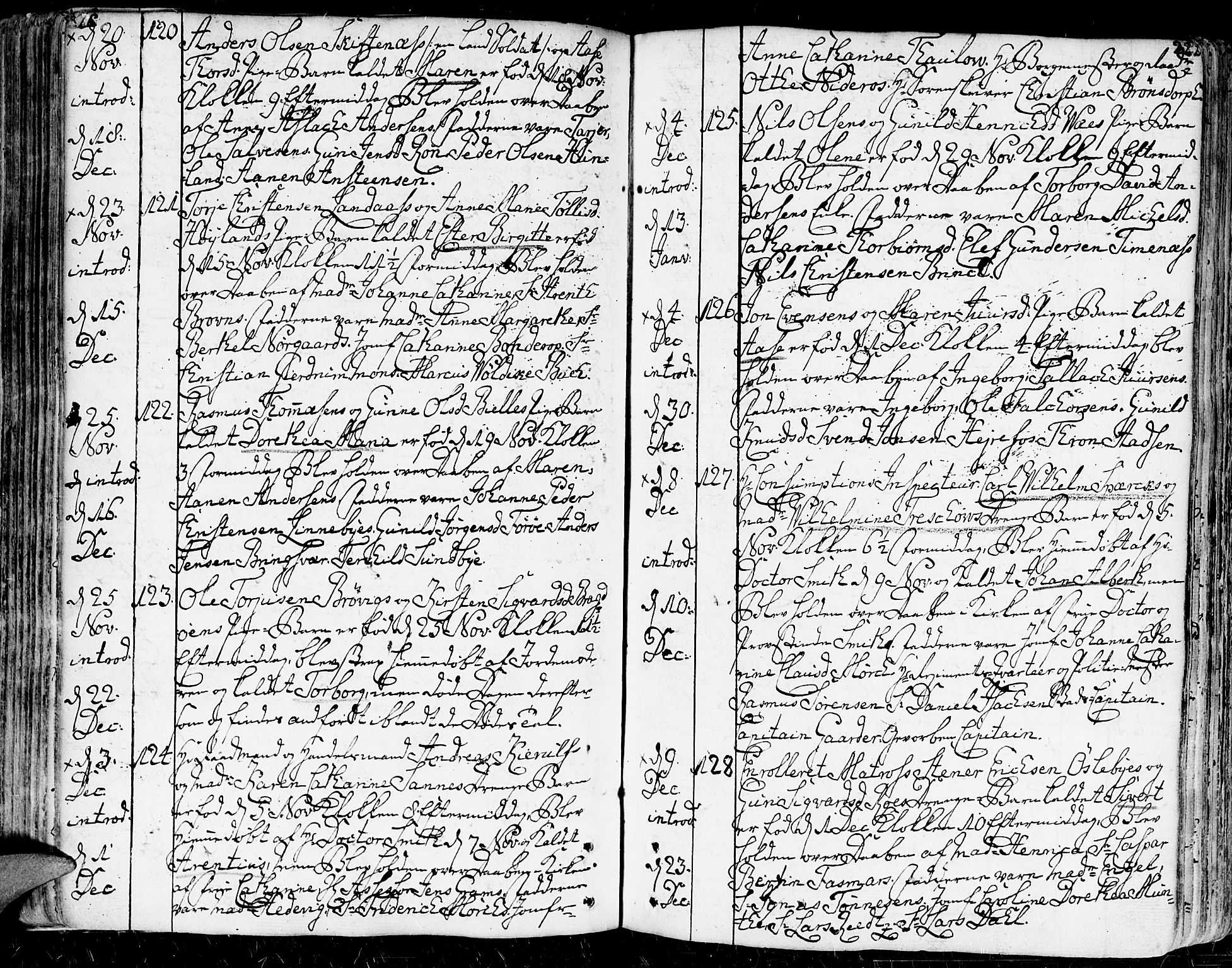 Kristiansand domprosti, AV/SAK-1112-0006/F/Fa/L0003: Parish register (official) no. A 3, 1778-1818, p. 226-227