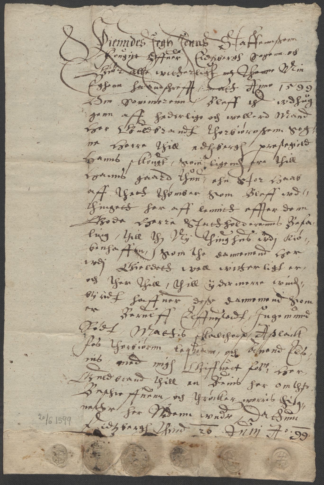 Riksarkivets diplomsamling, AV/RA-EA-5965/F15/L0004: Prestearkiv - Østfold, 1577-1709, p. 95