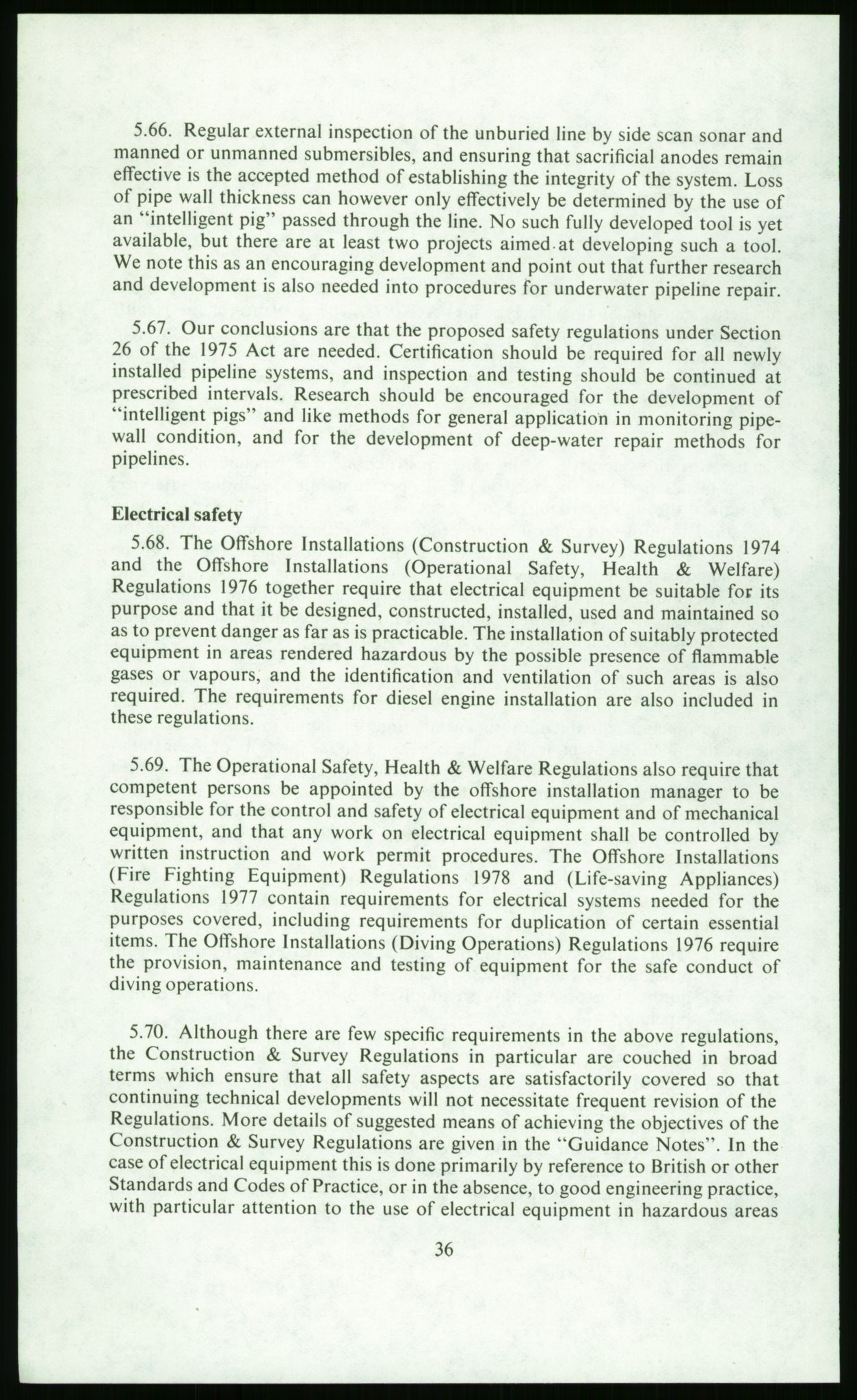 Justisdepartementet, Granskningskommisjonen ved Alexander Kielland-ulykken 27.3.1980, AV/RA-S-1165/D/L0014: J Department of Energy (Doku.liste + J1-J10 av 11)/K Department of Trade (Doku.liste + K1-K4 av 4), 1980-1981, p. 46