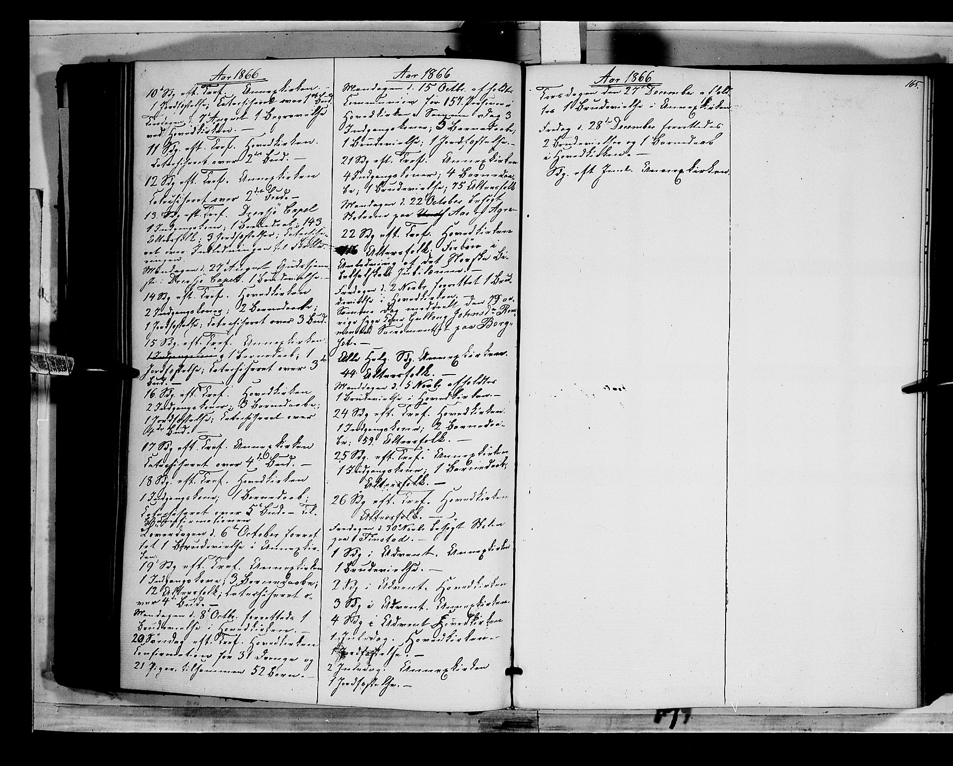 Rendalen prestekontor, AV/SAH-PREST-054/H/Ha/Haa/L0005: Parish register (official) no. 5, 1853-1866, p. 165