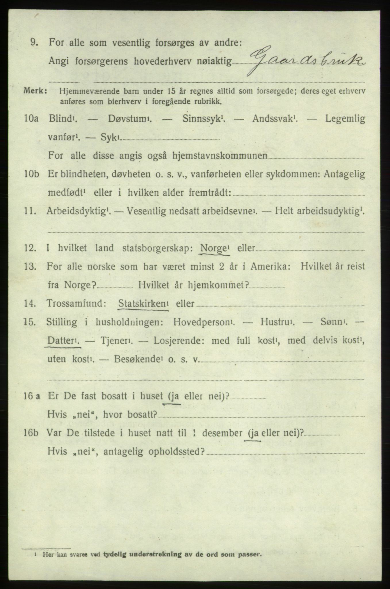 SAB, 1920 census for Bømlo, 1920, p. 2452