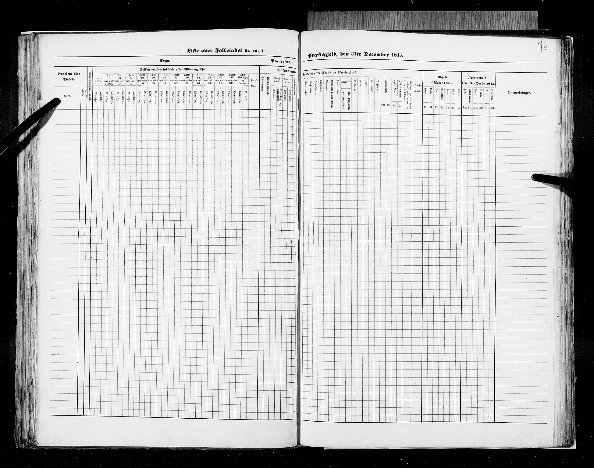 RA, Census 1845, vol. 9A: Nordre Trondhjems amt, 1845, p. 76