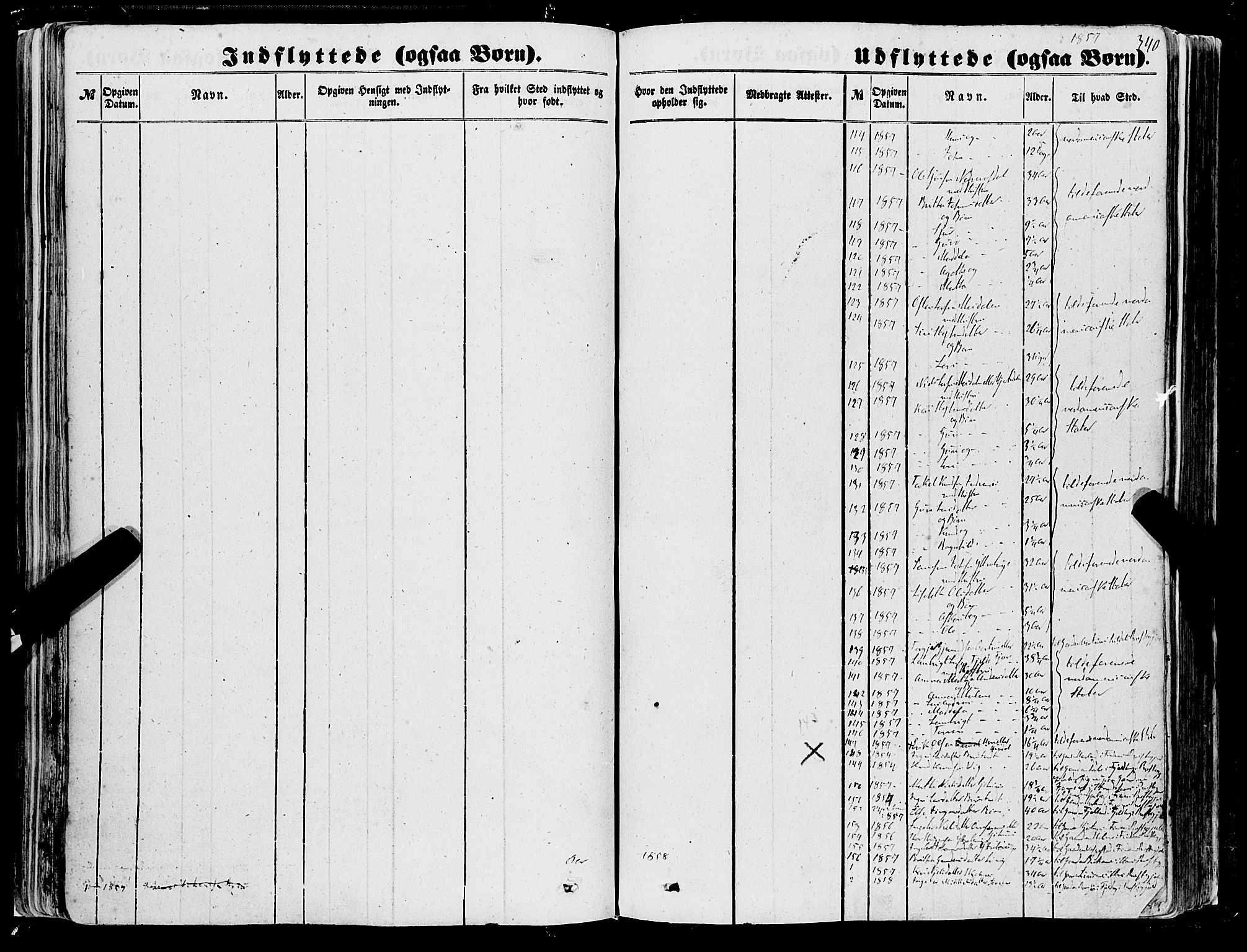 Skånevik sokneprestembete, AV/SAB-A-77801/H/Haa: Parish register (official) no. A 5II, 1848-1869, p. 340