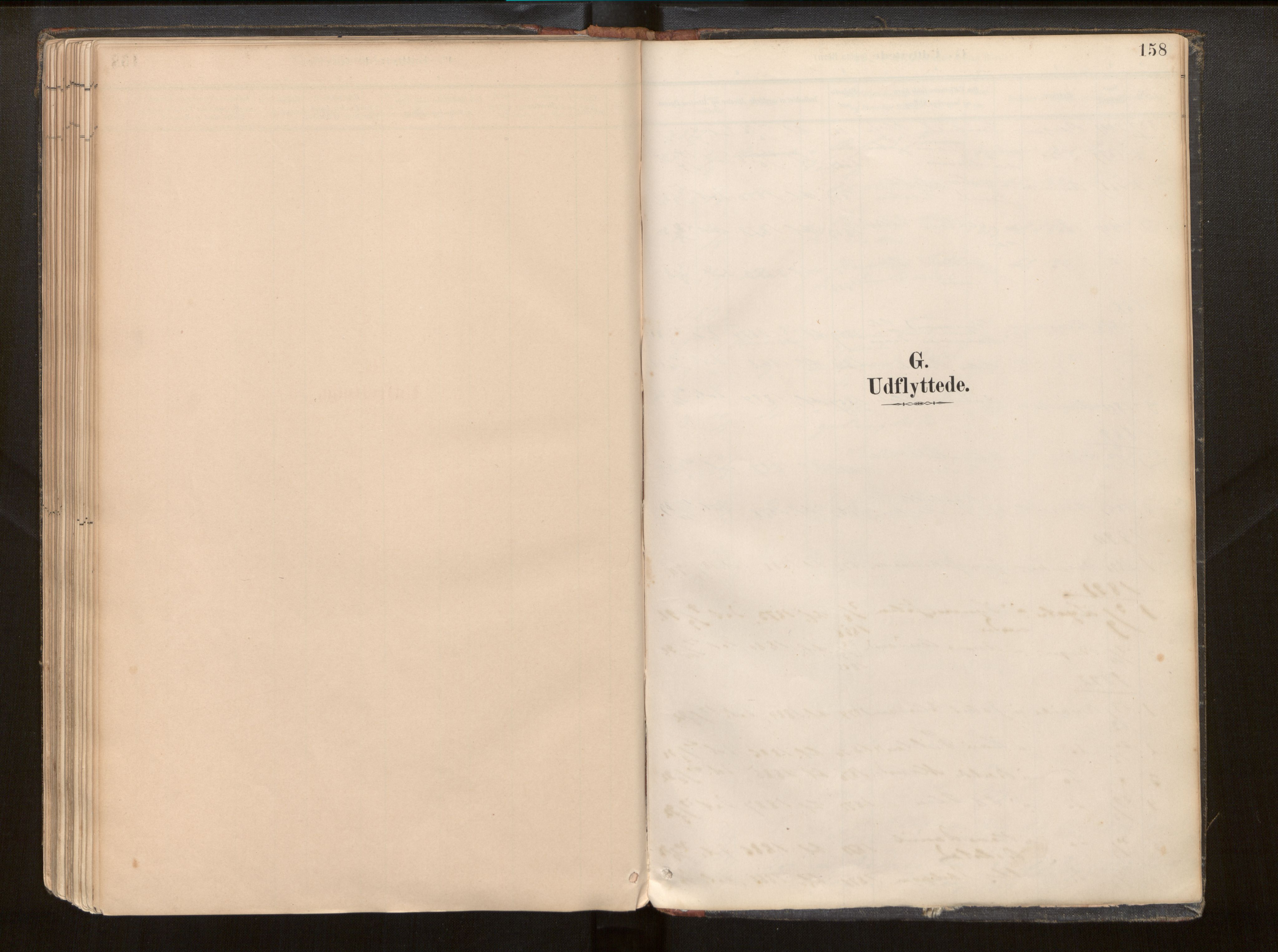 Hafslo sokneprestembete, SAB/A-80301/H/Haa/Haac/L0001: Parish register (official) no. C 1, 1886-1944, p. 158