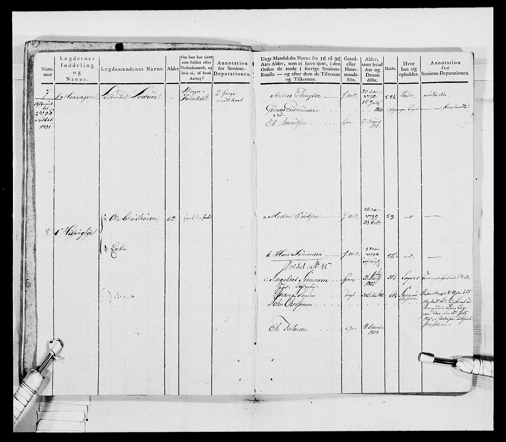 Generalitets- og kommissariatskollegiet, Det kongelige norske kommissariatskollegium, AV/RA-EA-5420/E/Eh/L0030c: Sønnafjelske gevorbne infanteriregiment, 1812, p. 125