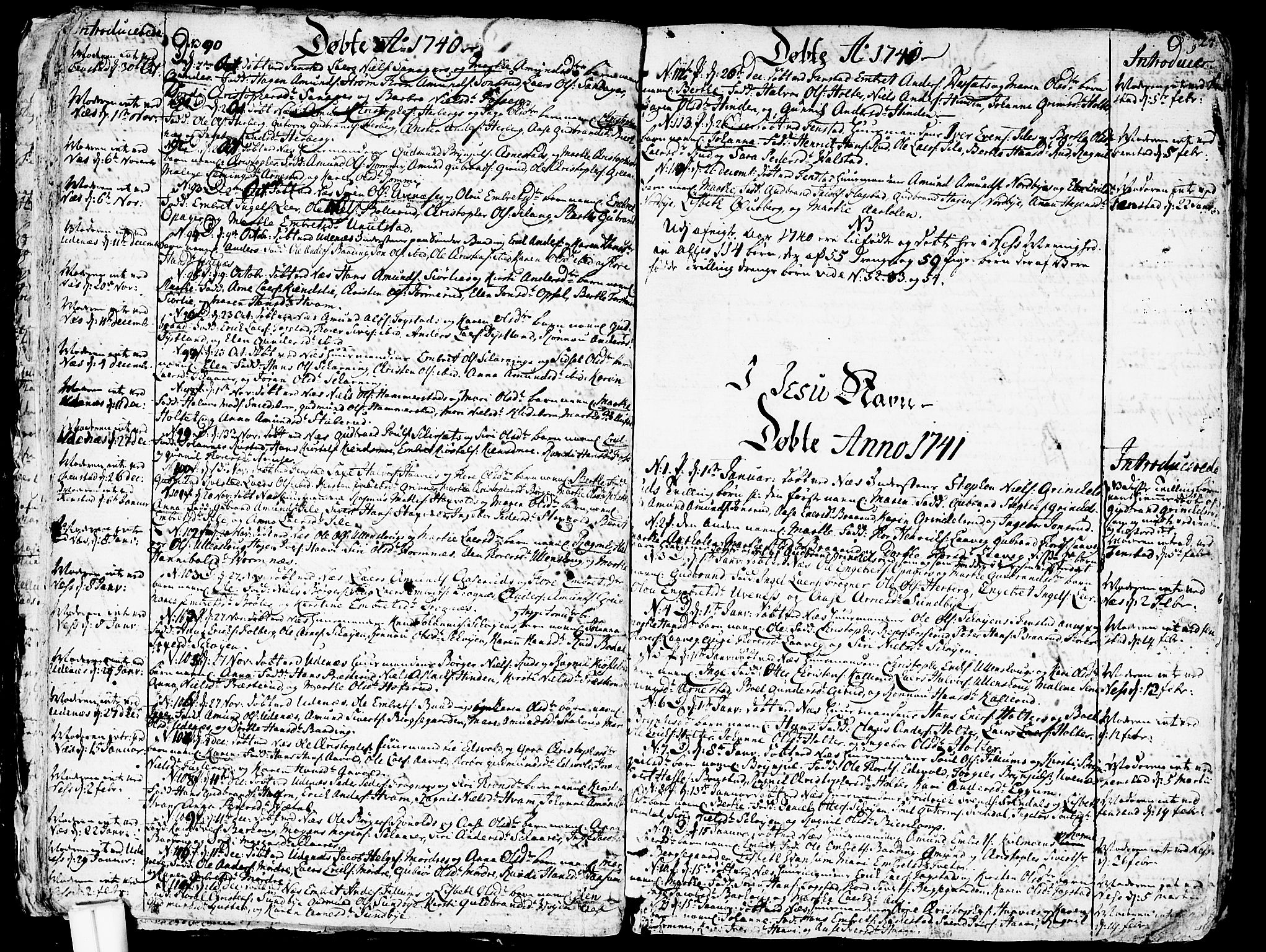 Nes prestekontor Kirkebøker, AV/SAO-A-10410/F/Fa/L0003: Parish register (official) no. I 3, 1734-1781, p. 24