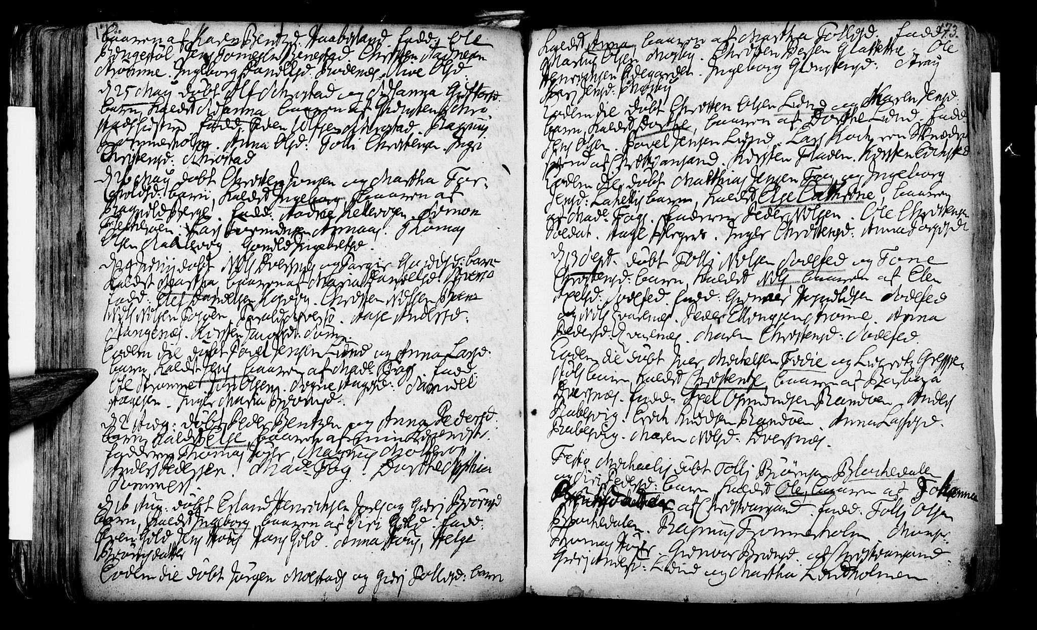 Oddernes sokneprestkontor, AV/SAK-1111-0033/F/Fa/Faa/L0002: Parish register (official) no. A 2, 1719-1764, p. 172-173