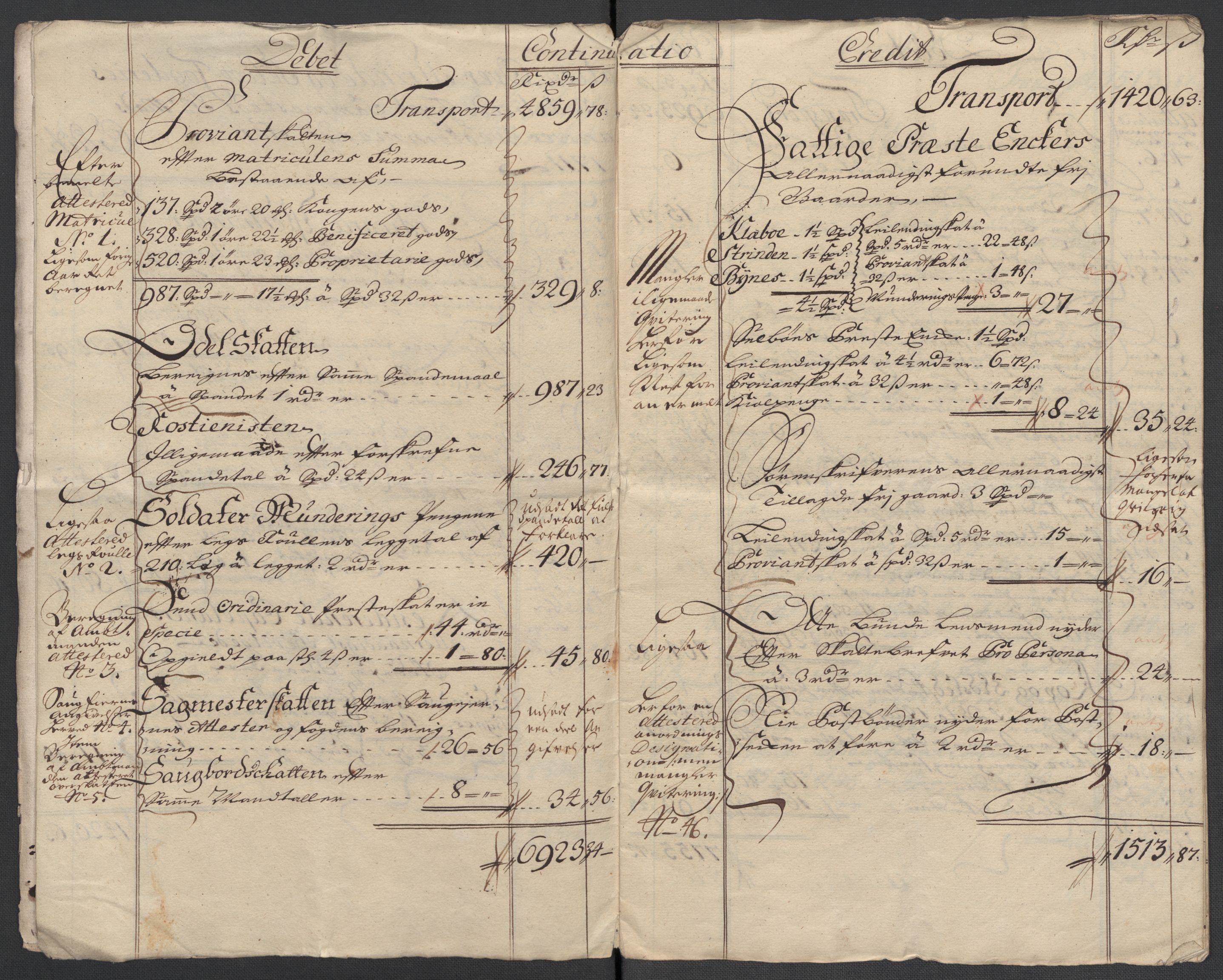Rentekammeret inntil 1814, Reviderte regnskaper, Fogderegnskap, AV/RA-EA-4092/R61/L4112: Fogderegnskap Strinda og Selbu, 1711, p. 11