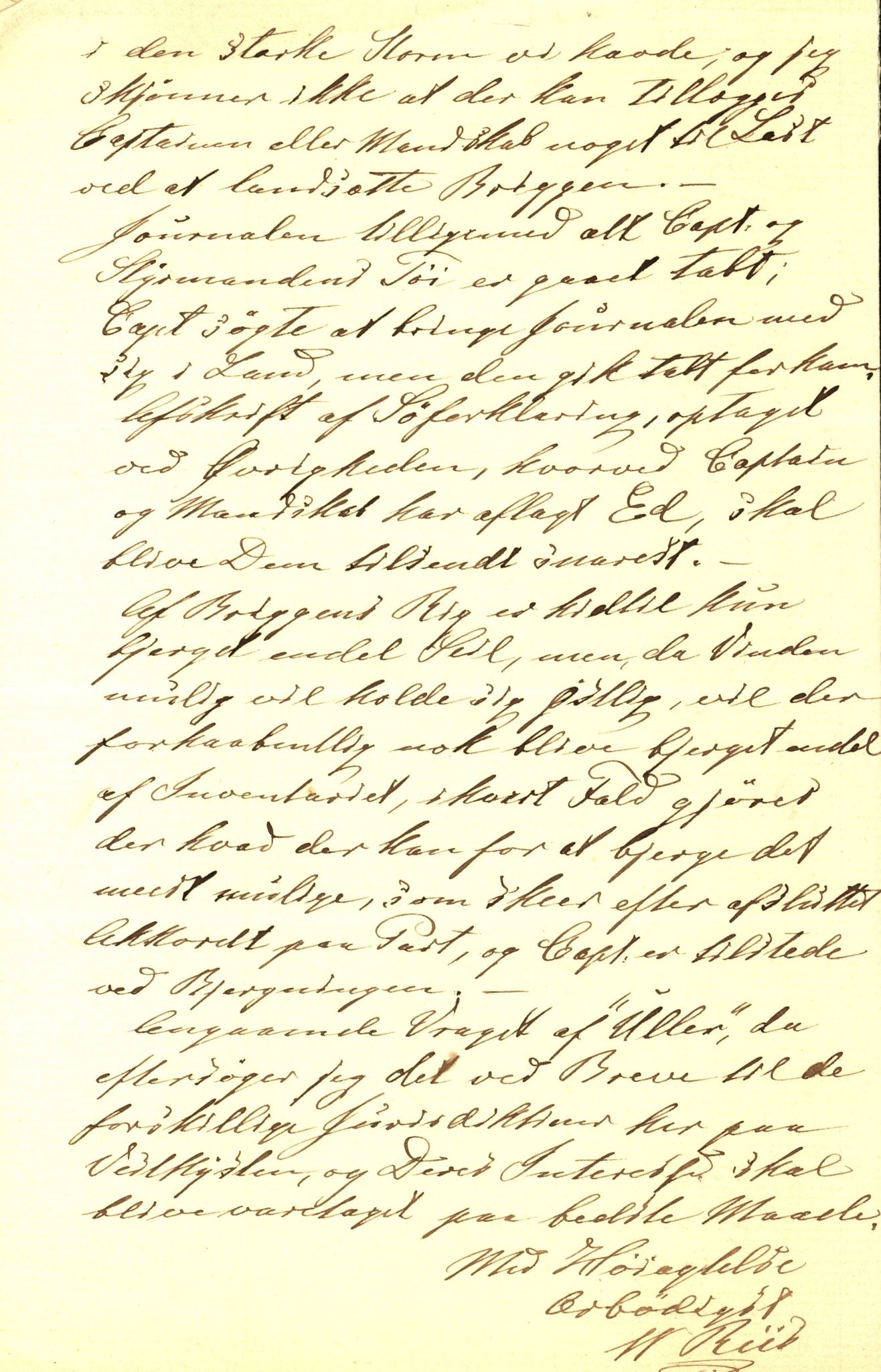 Pa 63 - Østlandske skibsassuranceforening, VEMU/A-1079/G/Ga/L0014/0007: Havaridokumenter / Sjødronningen, R. Wold & Huitfeldt, Activ, 1882, p. 23