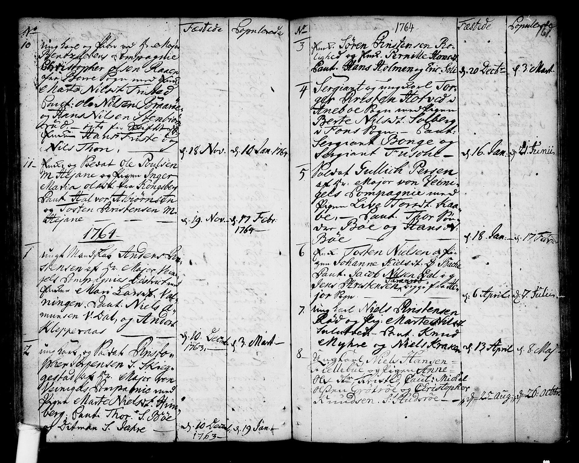 Ramnes kirkebøker, AV/SAKO-A-314/F/Fa/L0001: Parish register (official) no. I 1, 1732-1774, p. 161