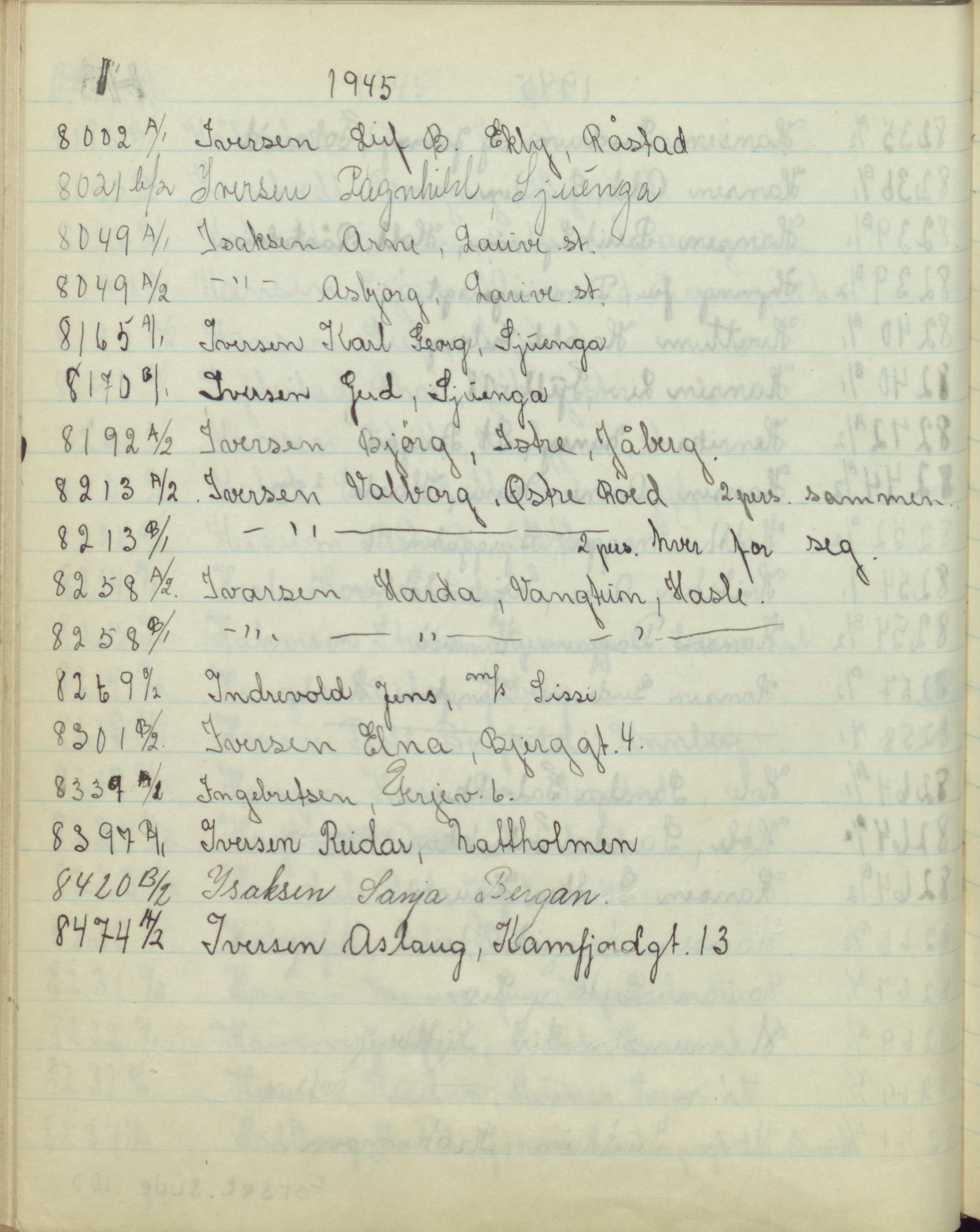 Pa 1494 - Jørgensen, Antonius. Fotograf, VEMU/A-2760/F/Fb, 1927-1984, p. 4557