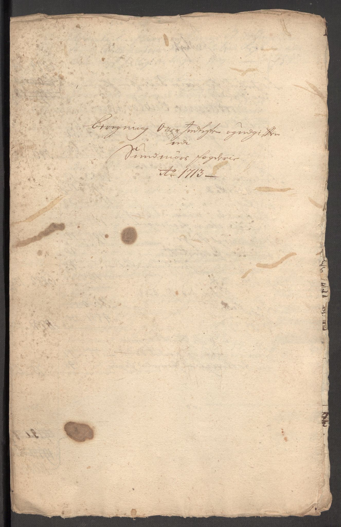 Rentekammeret inntil 1814, Reviderte regnskaper, Fogderegnskap, RA/EA-4092/R54/L3561: Fogderegnskap Sunnmøre, 1706-1707, p. 449