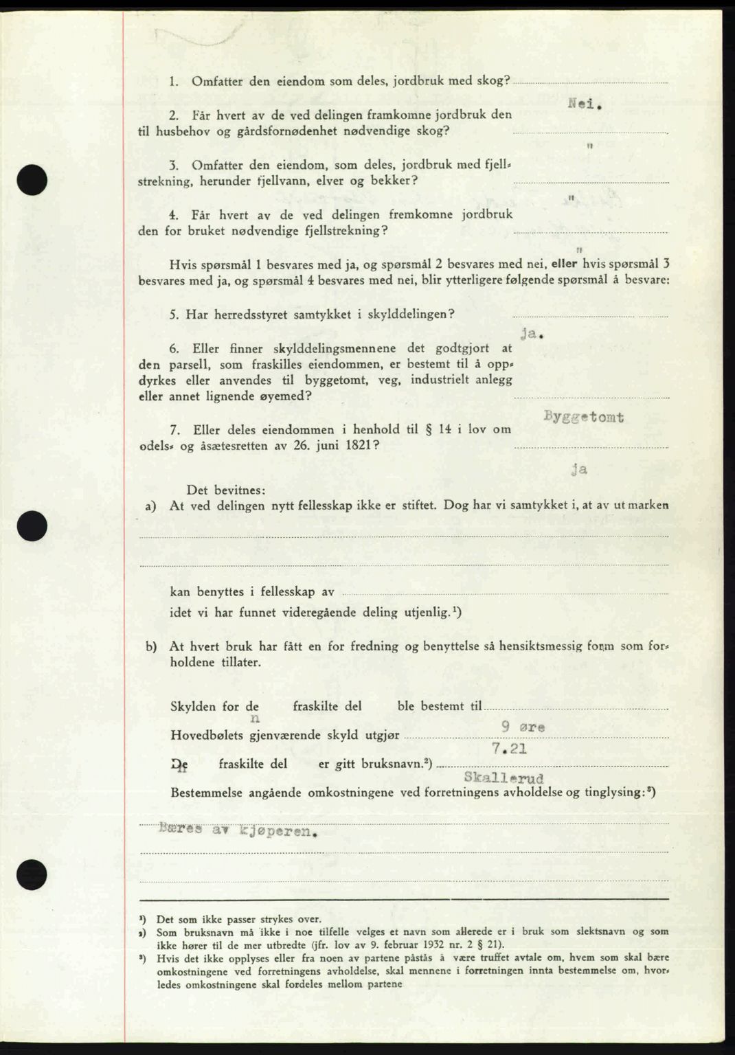 Nedenes sorenskriveri, AV/SAK-1221-0006/G/Gb/Gba/L0060: Mortgage book no. A12, 1948-1949, Diary no: : 174/1949