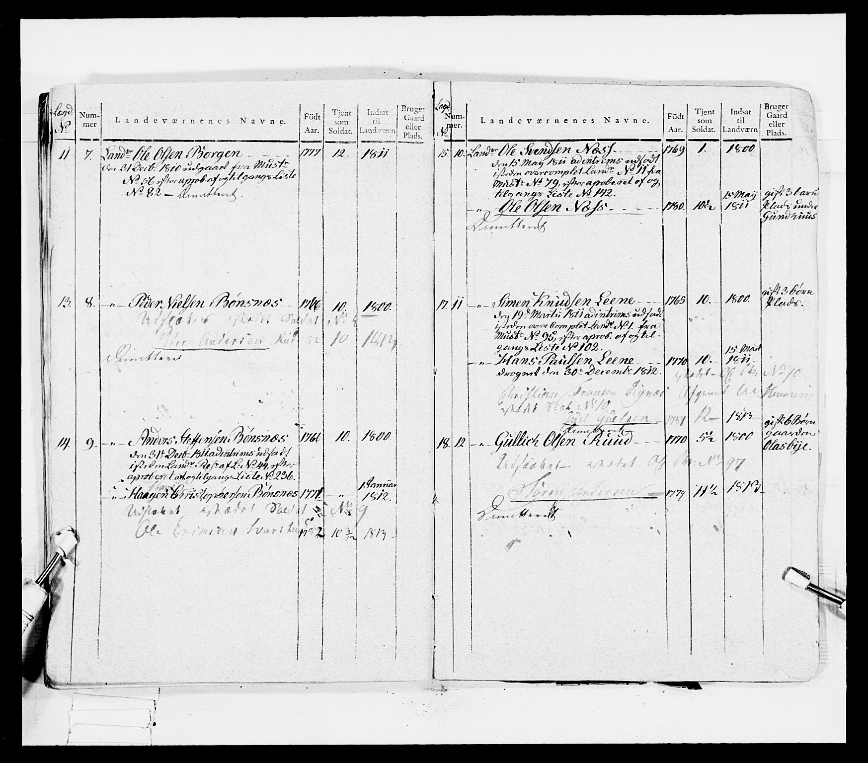 Generalitets- og kommissariatskollegiet, Det kongelige norske kommissariatskollegium, AV/RA-EA-5420/E/Eh/L0036a: Nordafjelske gevorbne infanteriregiment, 1813, p. 286