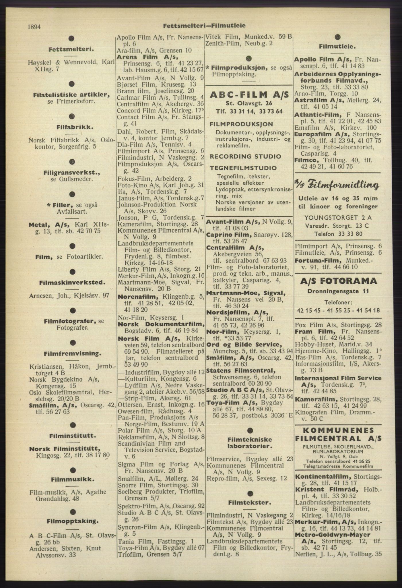 Kristiania/Oslo adressebok, PUBL/-, 1960-1961, p. 1894