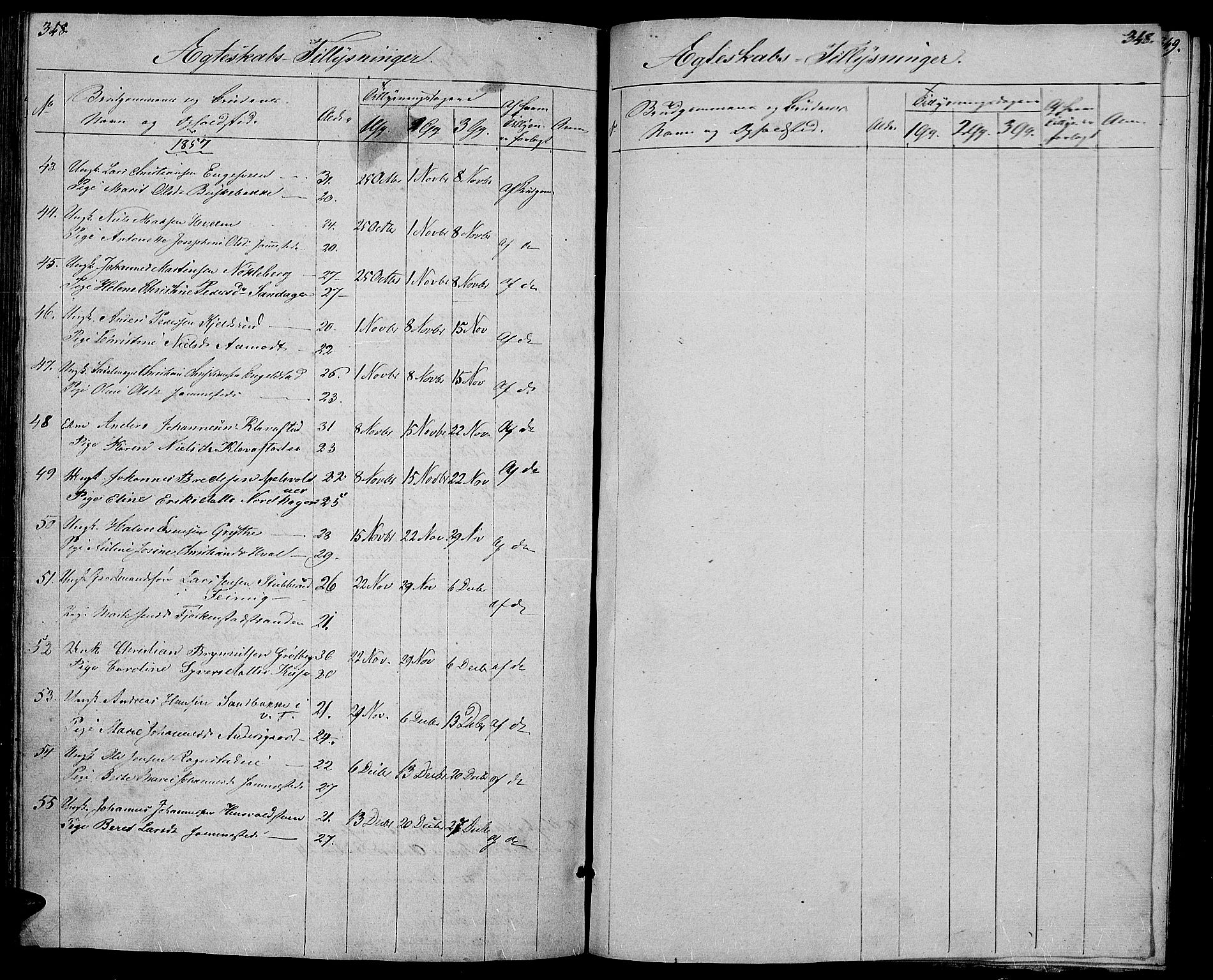 Østre Toten prestekontor, AV/SAH-PREST-104/H/Ha/Hab/L0003: Parish register (copy) no. 3, 1848-1857, p. 348