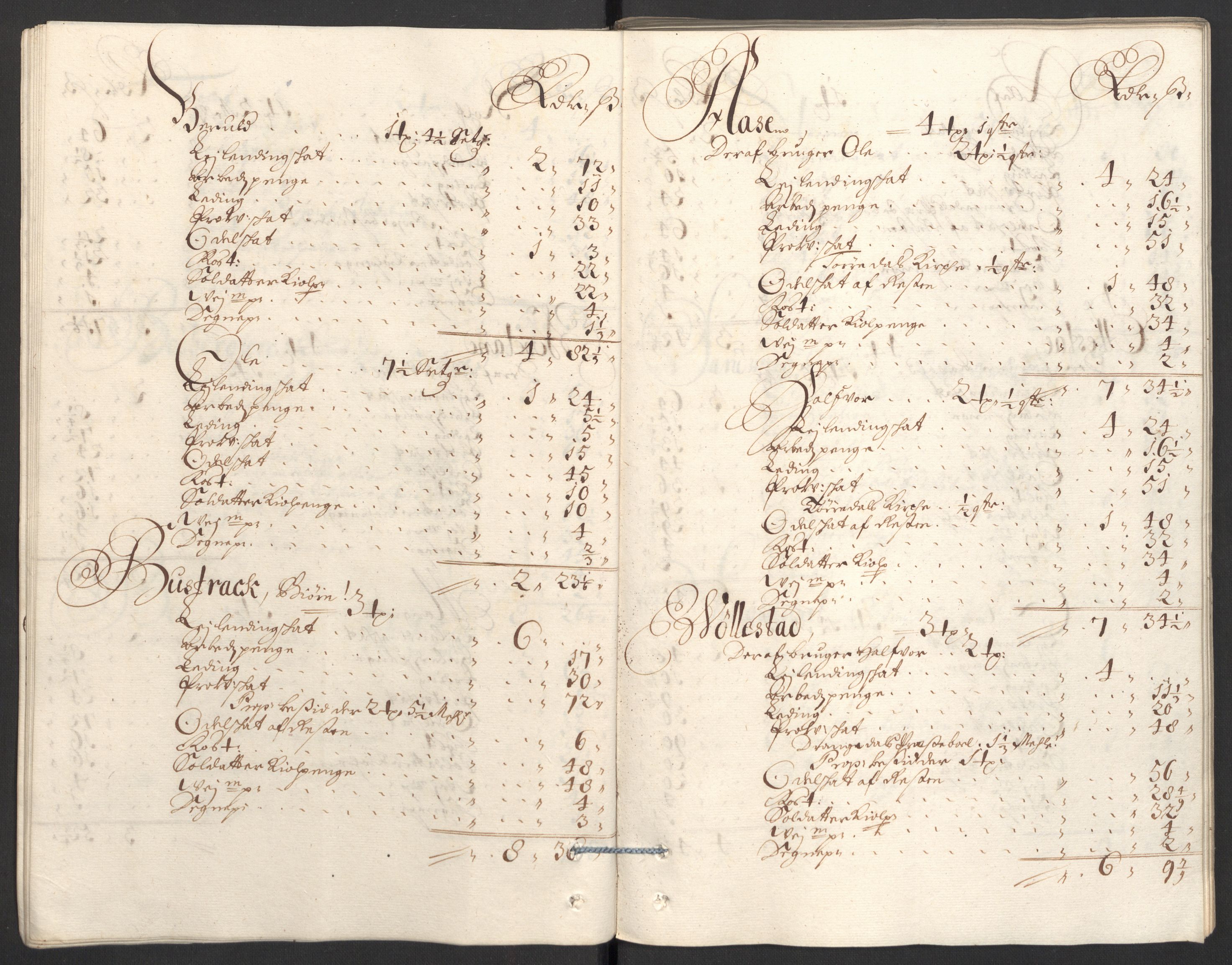 Rentekammeret inntil 1814, Reviderte regnskaper, Fogderegnskap, AV/RA-EA-4092/R36/L2099: Fogderegnskap Øvre og Nedre Telemark og Bamble, 1698, p. 64