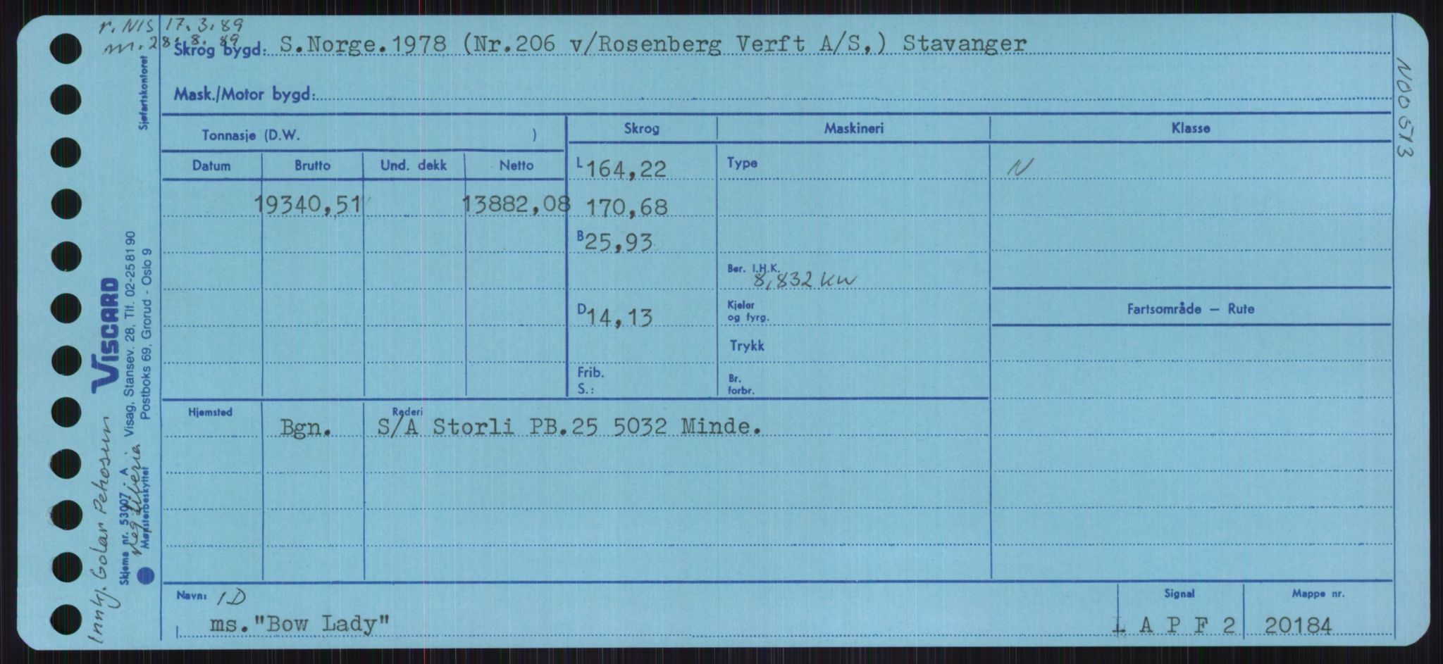 Sjøfartsdirektoratet med forløpere, Skipsmålingen, AV/RA-S-1627/H/Ha/L0001/0002: Fartøy, A-Eig / Fartøy Bjør-Eig, p. 183