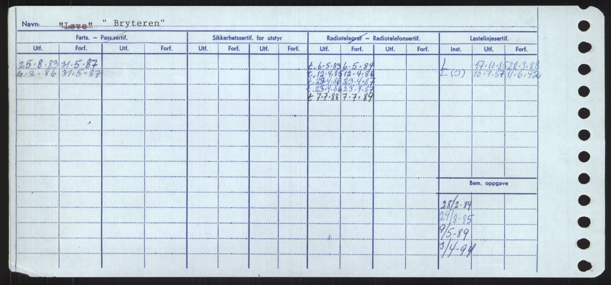 Sjøfartsdirektoratet med forløpere, Skipsmålingen, AV/RA-S-1627/H/Ha/L0001/0002: Fartøy, A-Eig / Fartøy Bjør-Eig, p. 356