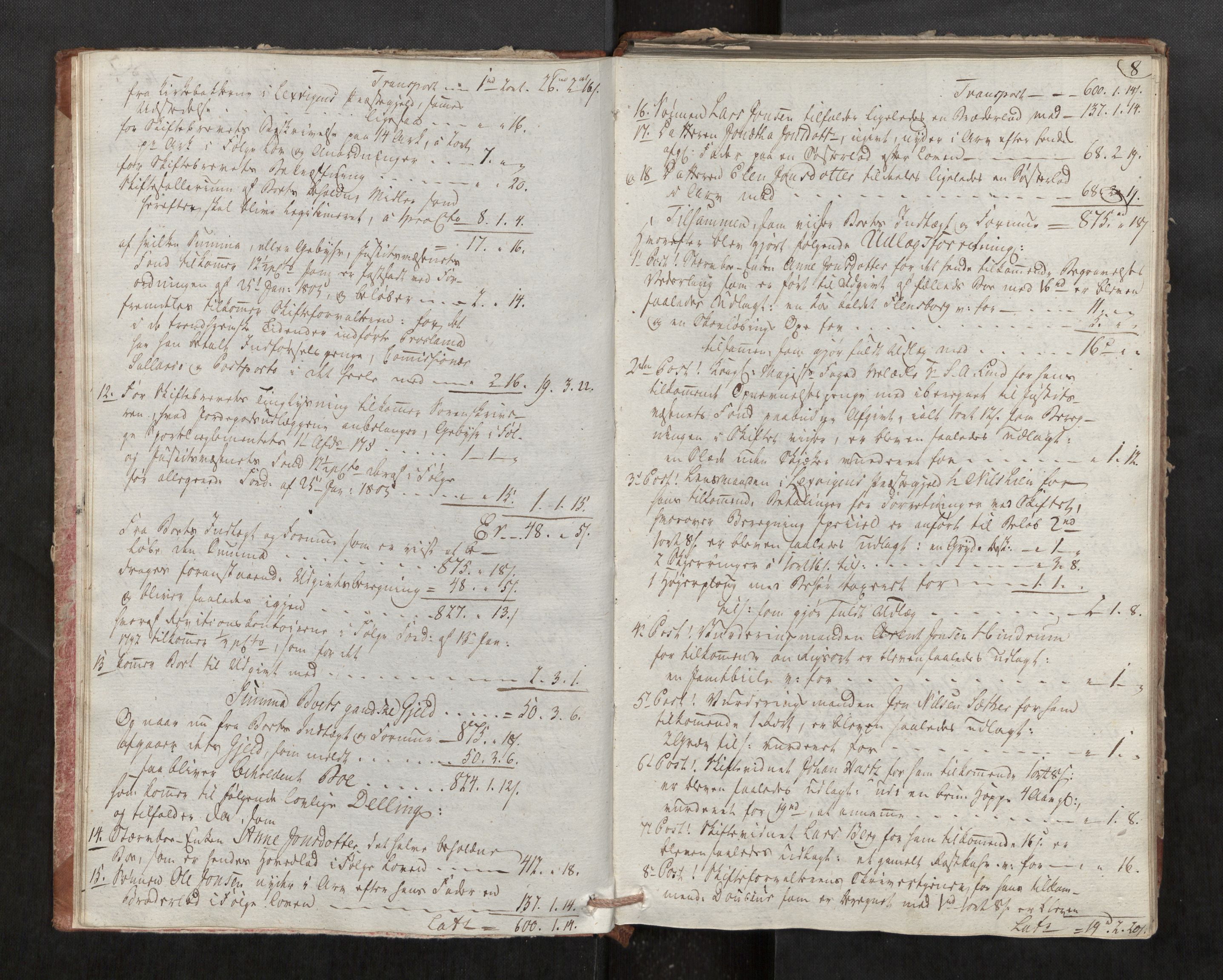 Stjør- og Verdal sorenskriveri, AV/SAT-A-4167/1/3/3A/L0021: Skifteprotokoll 16, 1807-1808, p. 8