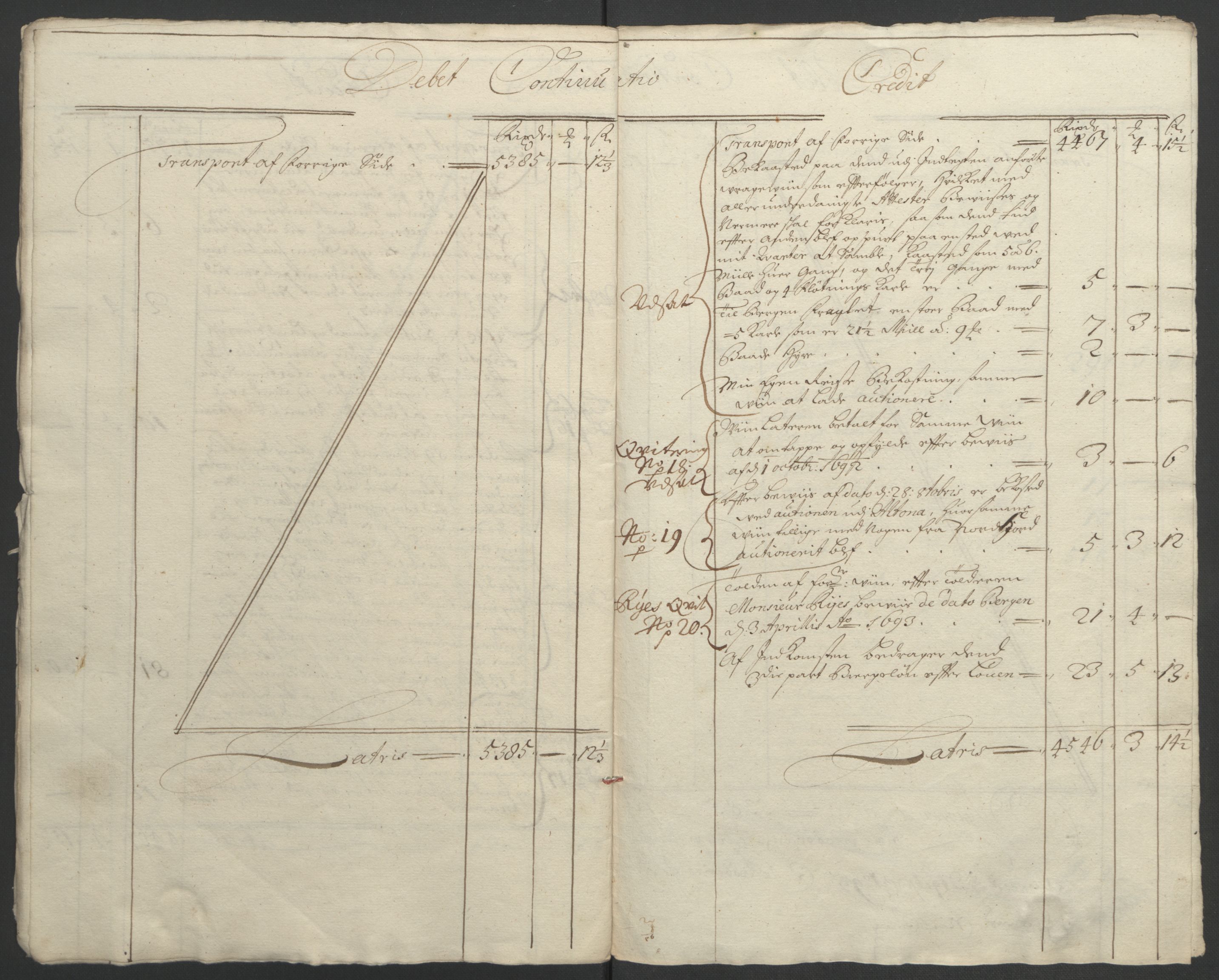 Rentekammeret inntil 1814, Reviderte regnskaper, Fogderegnskap, AV/RA-EA-4092/R53/L3421: Fogderegnskap Sunn- og Nordfjord, 1693-1694, p. 125