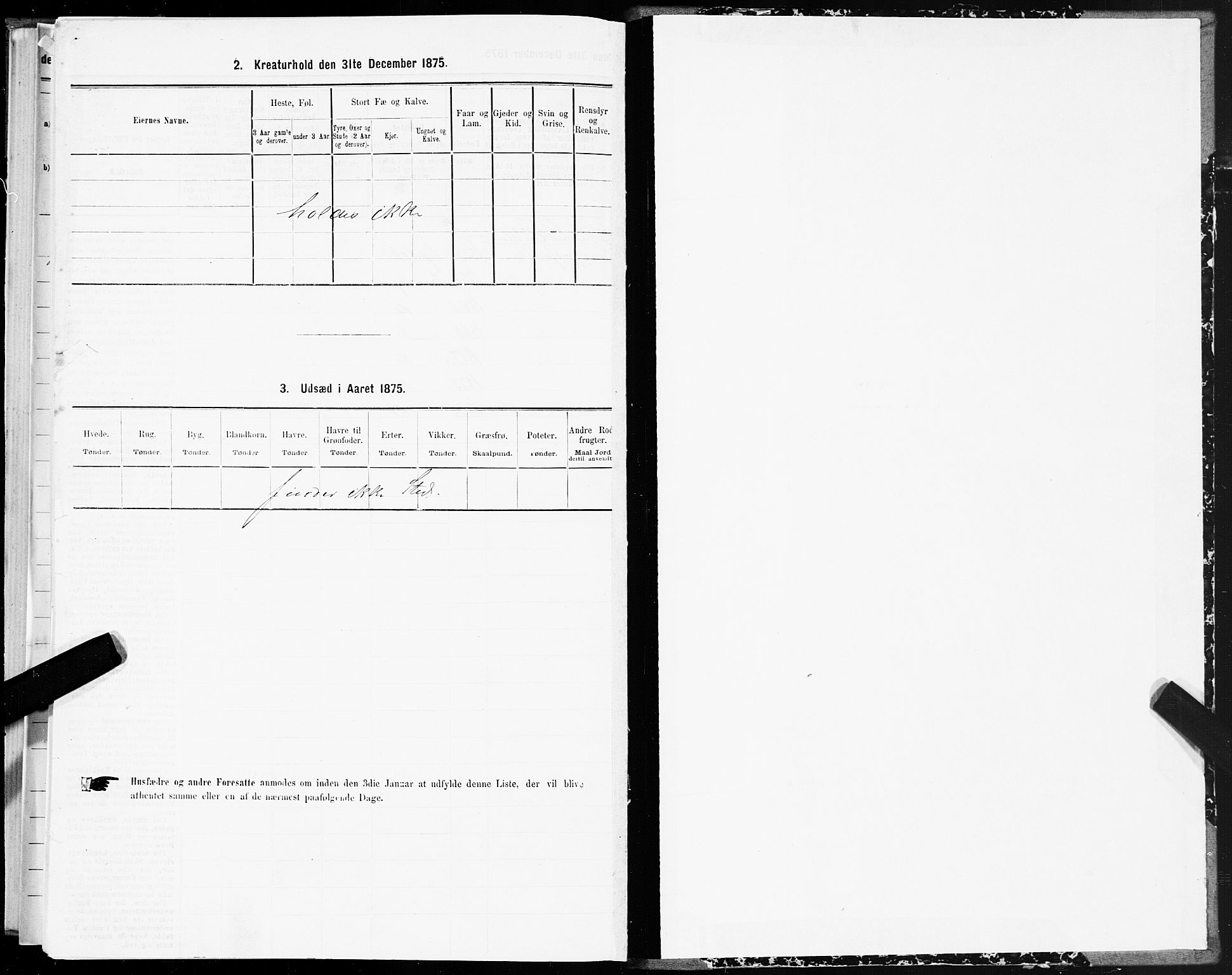 SAT, 1875 census for 1601 Trondheim, 1875